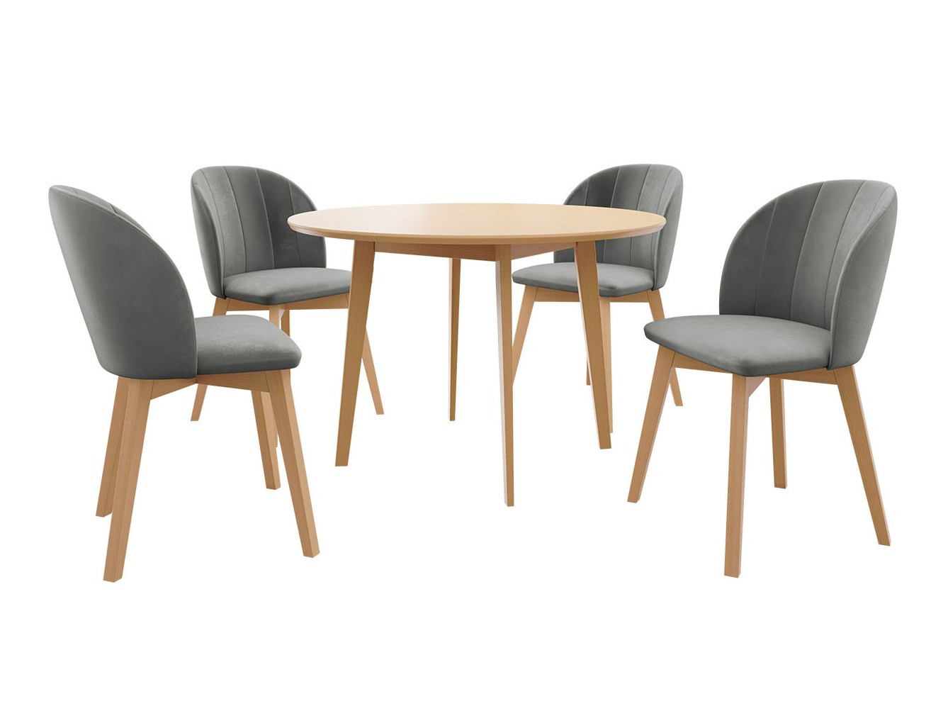 Spisestuesæt Racine 136 (Brun)