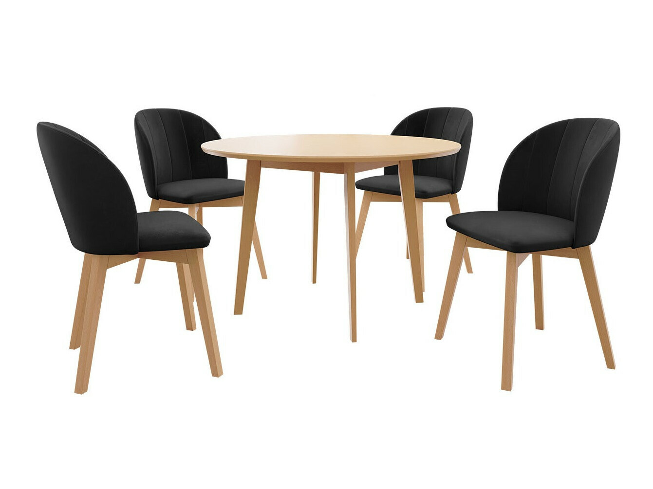 Spisestuesæt Racine 136 (Brun)