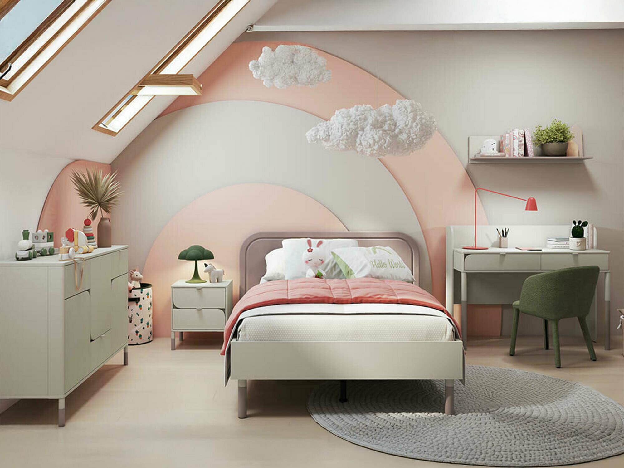 Børneværelsessæt Lomsono 119