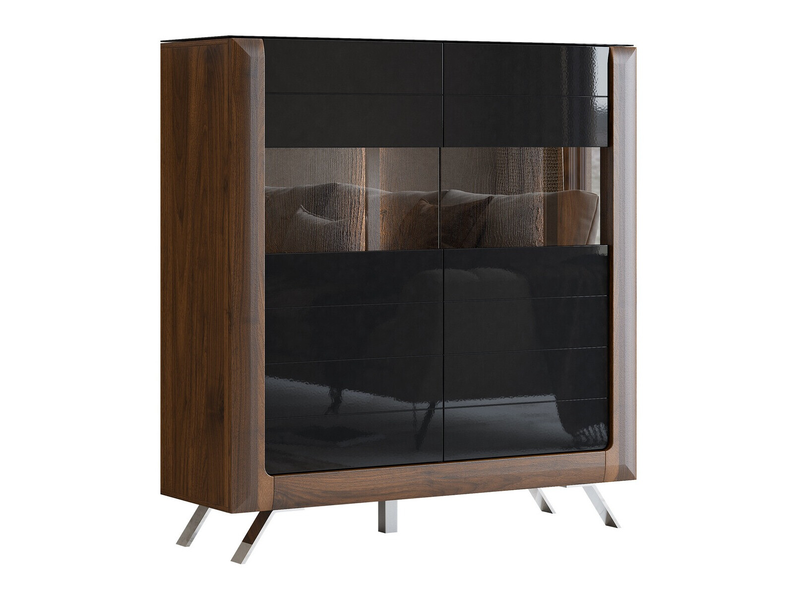 Reol Sovera 106 (Nød + Blank sort)