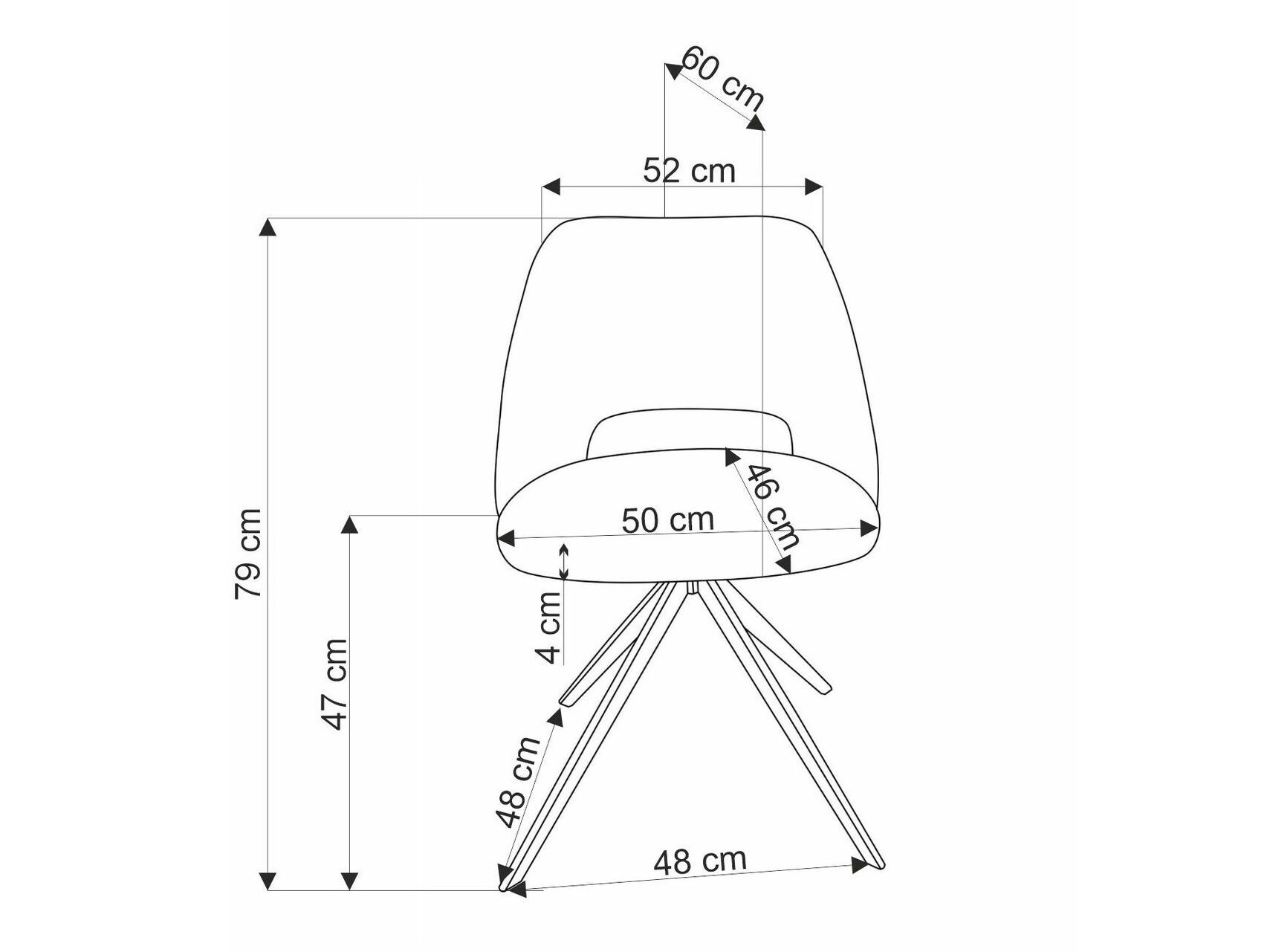 Spisestuesæt Houston 1876