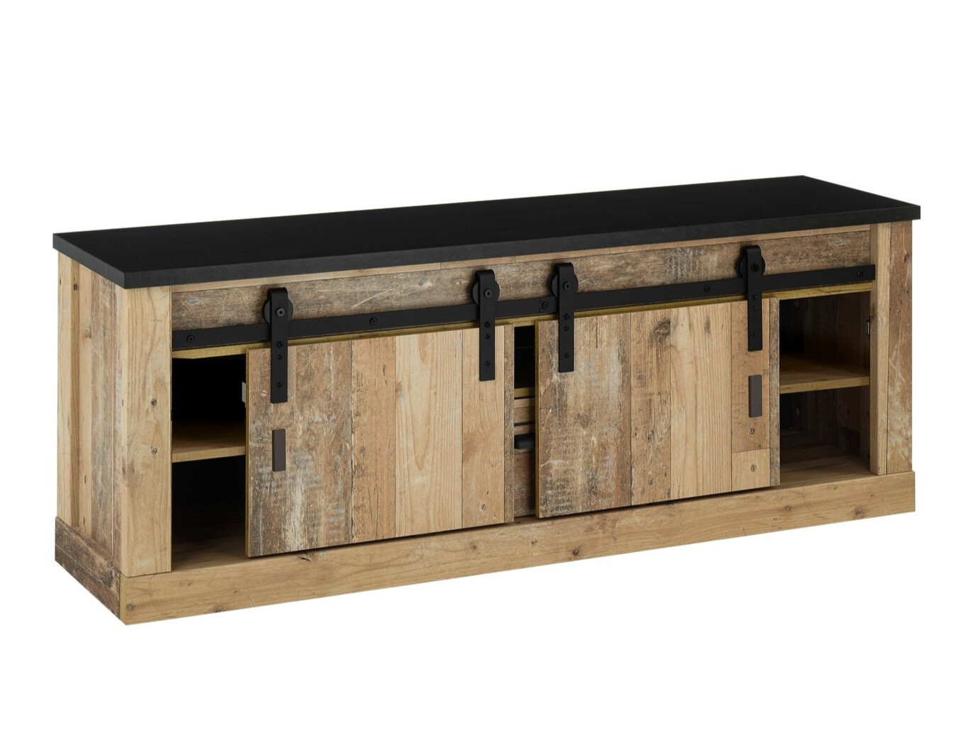 Stuemøbelsæt Cirtale 131 (Modnet træ + Antracit)