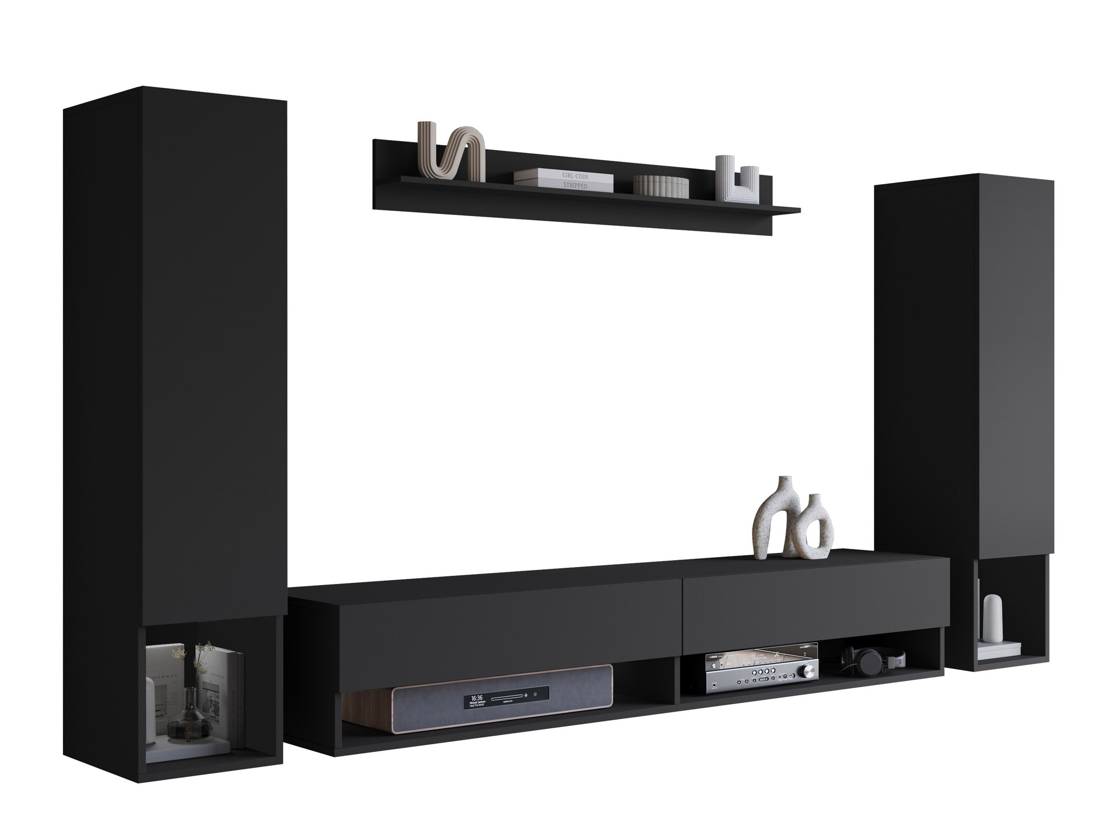 Stuemøbelsæt Sarasota 176 (Grafit)