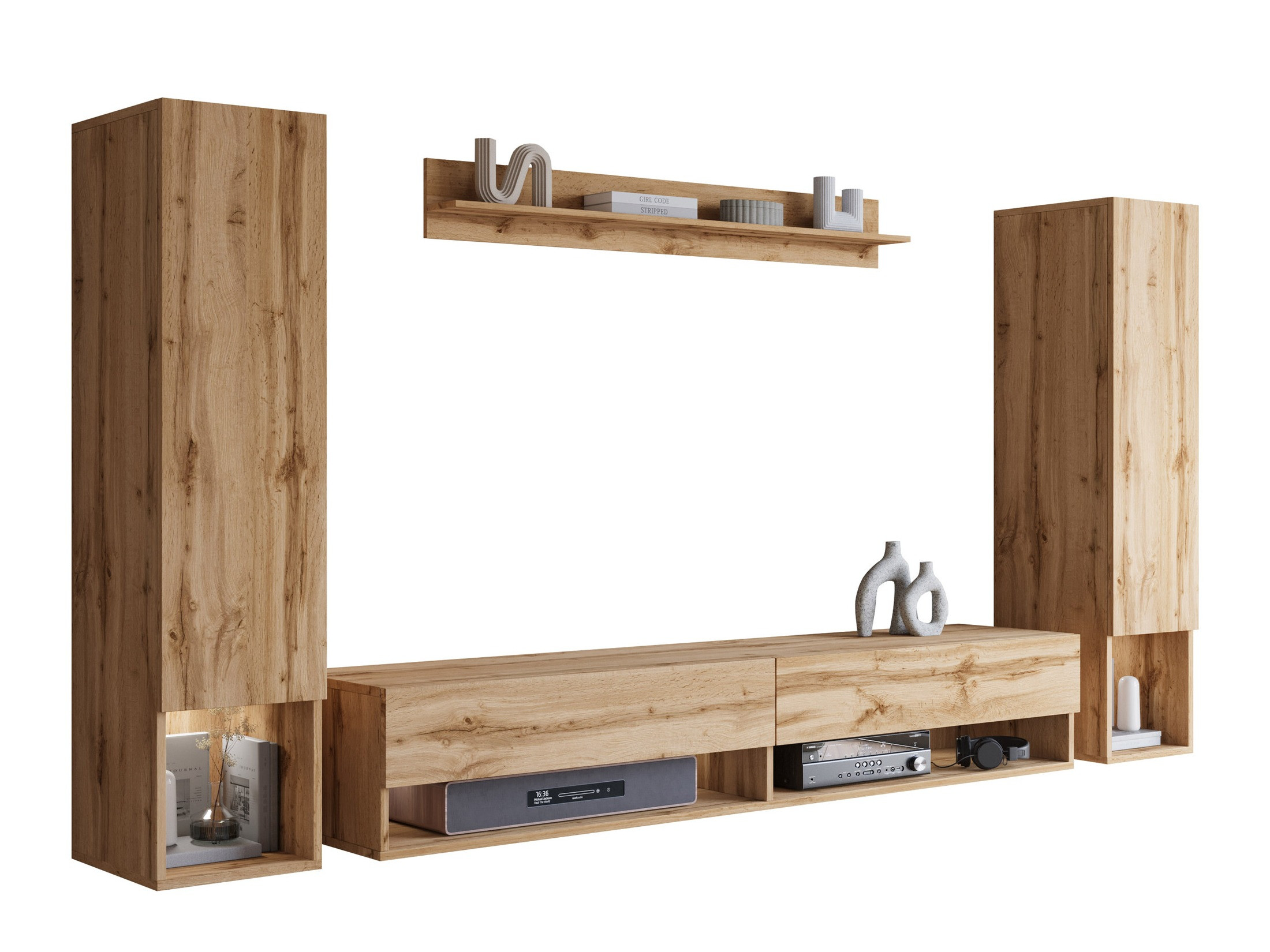 Stuemøbelsæt Sarasota 176 (Wotan eg)