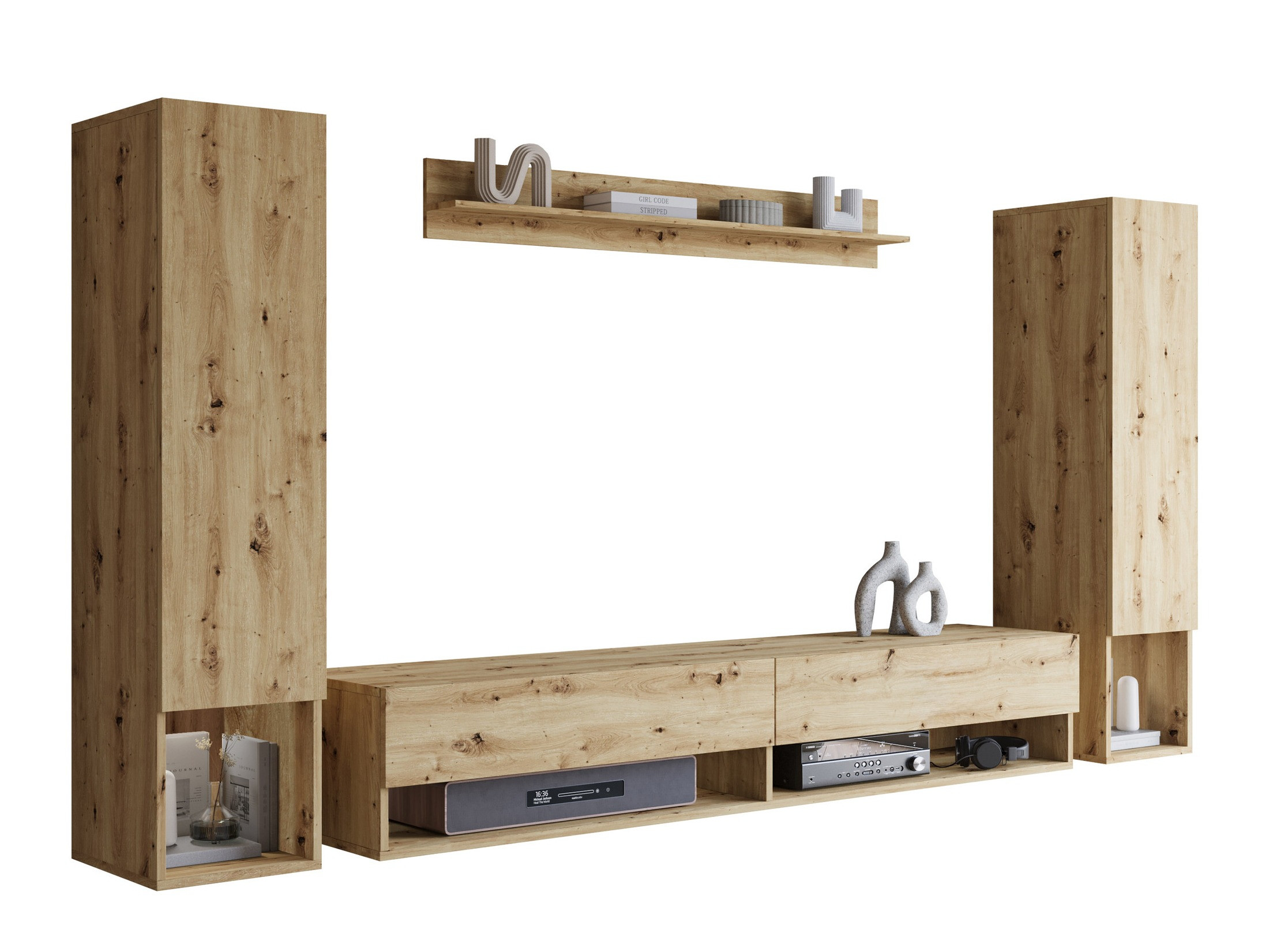 Stuemøblersæt Sarasota 176 (Artisan eg)