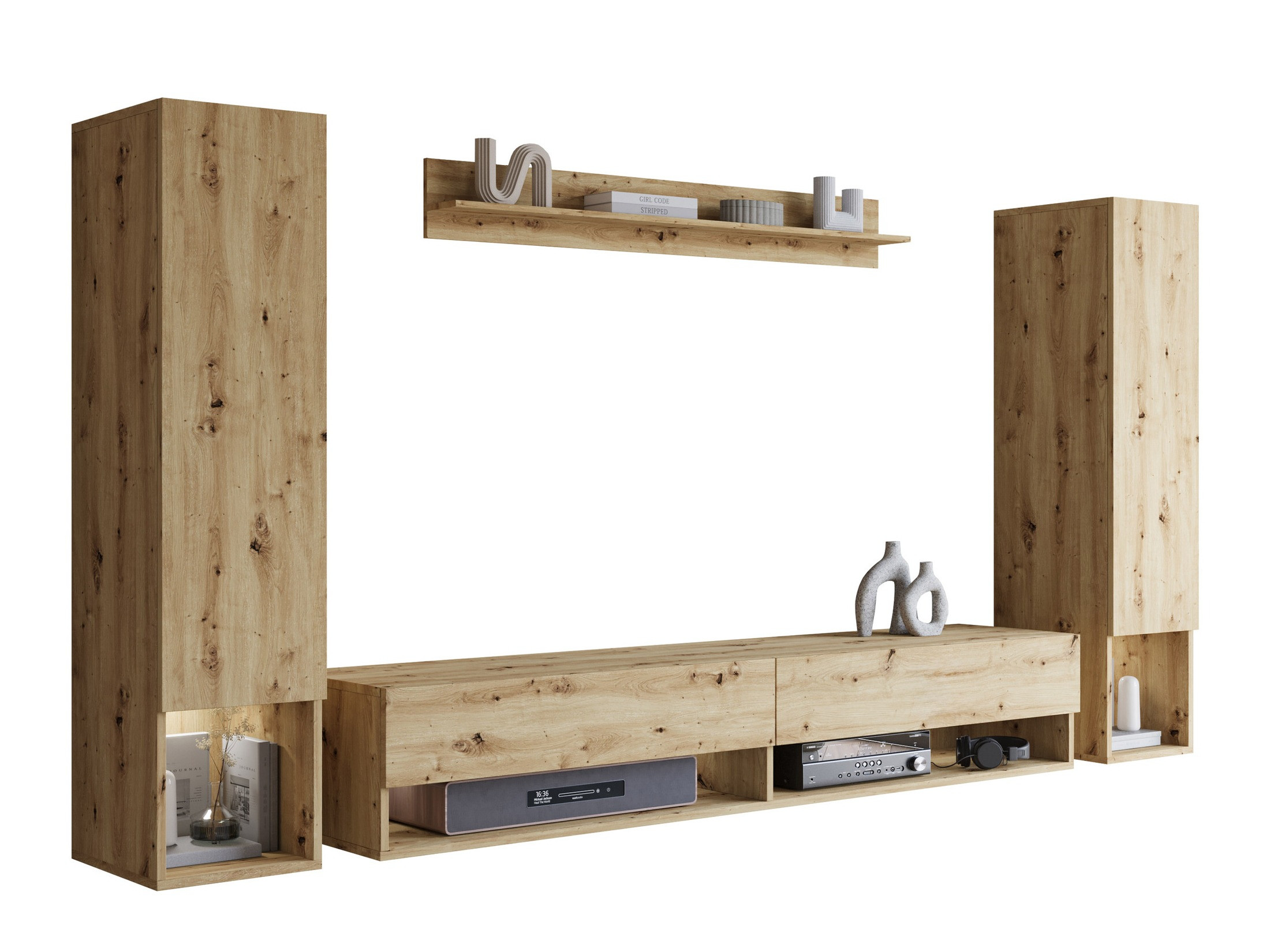 Stuemøblersæt Sarasota 176 (Artisan eg)