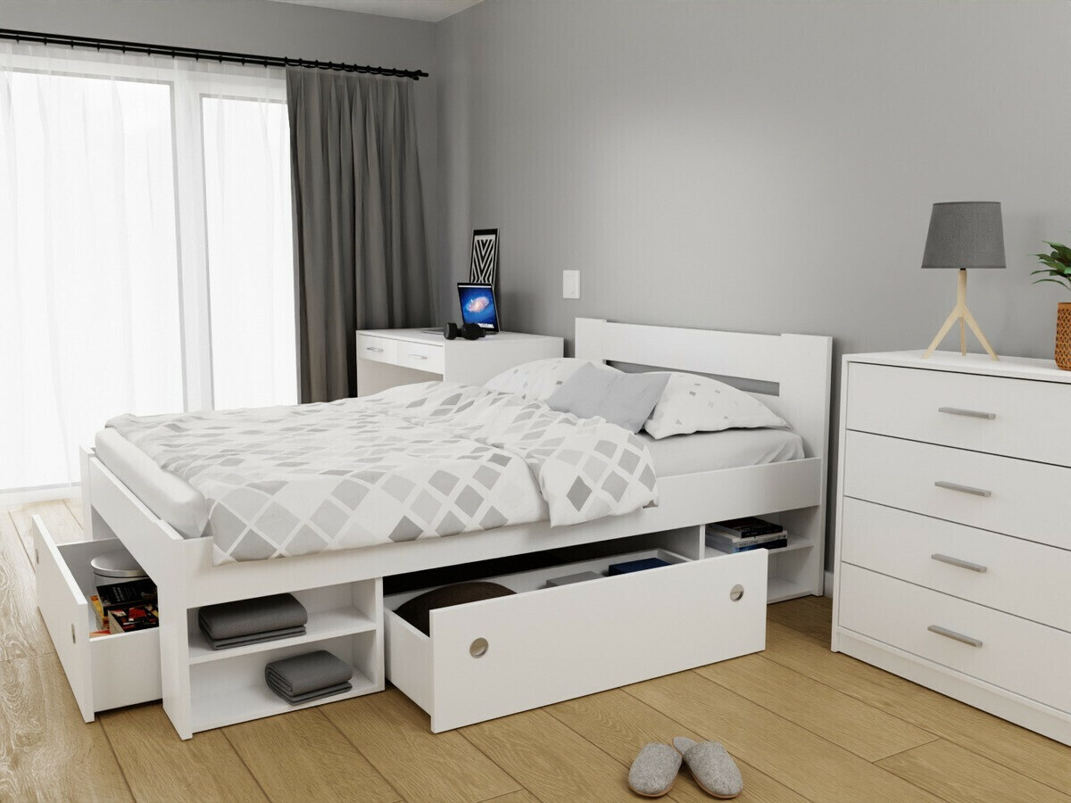 Opbevaringsboks Novsore 129 (Hvid) (3 stk.)