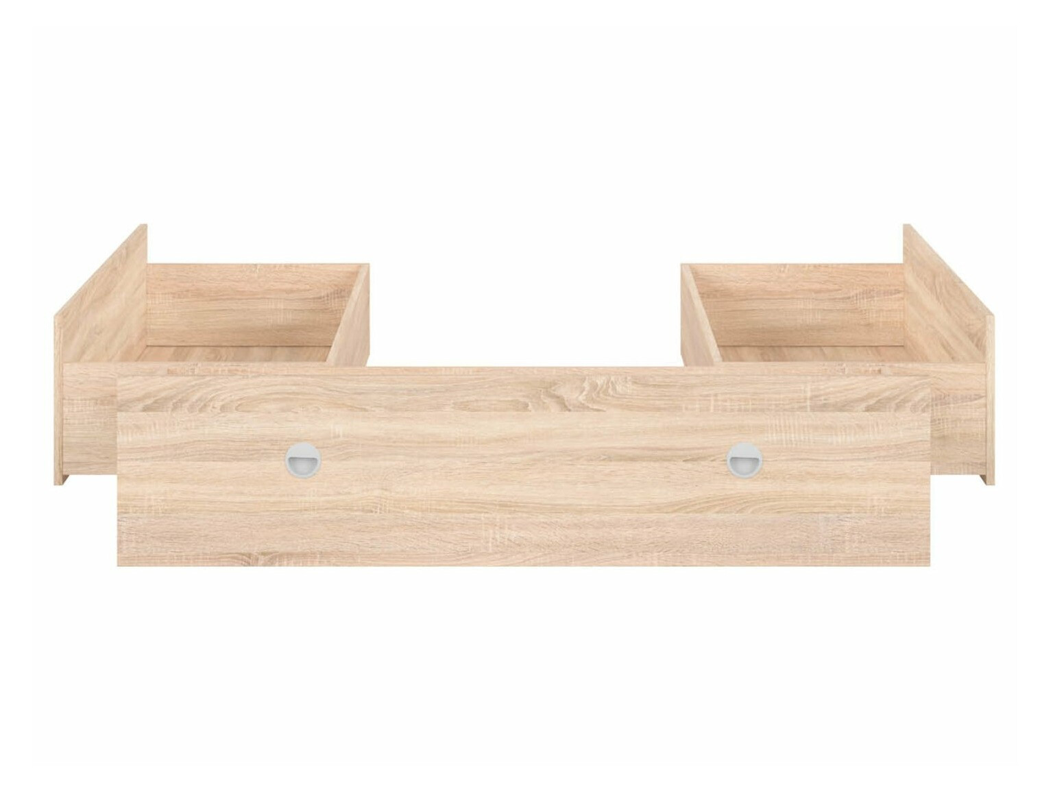 Opbevaringsboks Novsore 131 (Sonoma eg) (3 stk.)