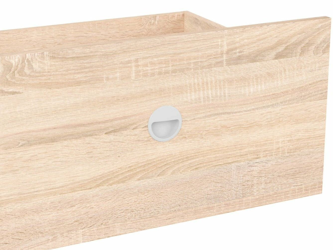 Opbevaringsboks Novsore 131 (Sonoma eg) (3 stk.)