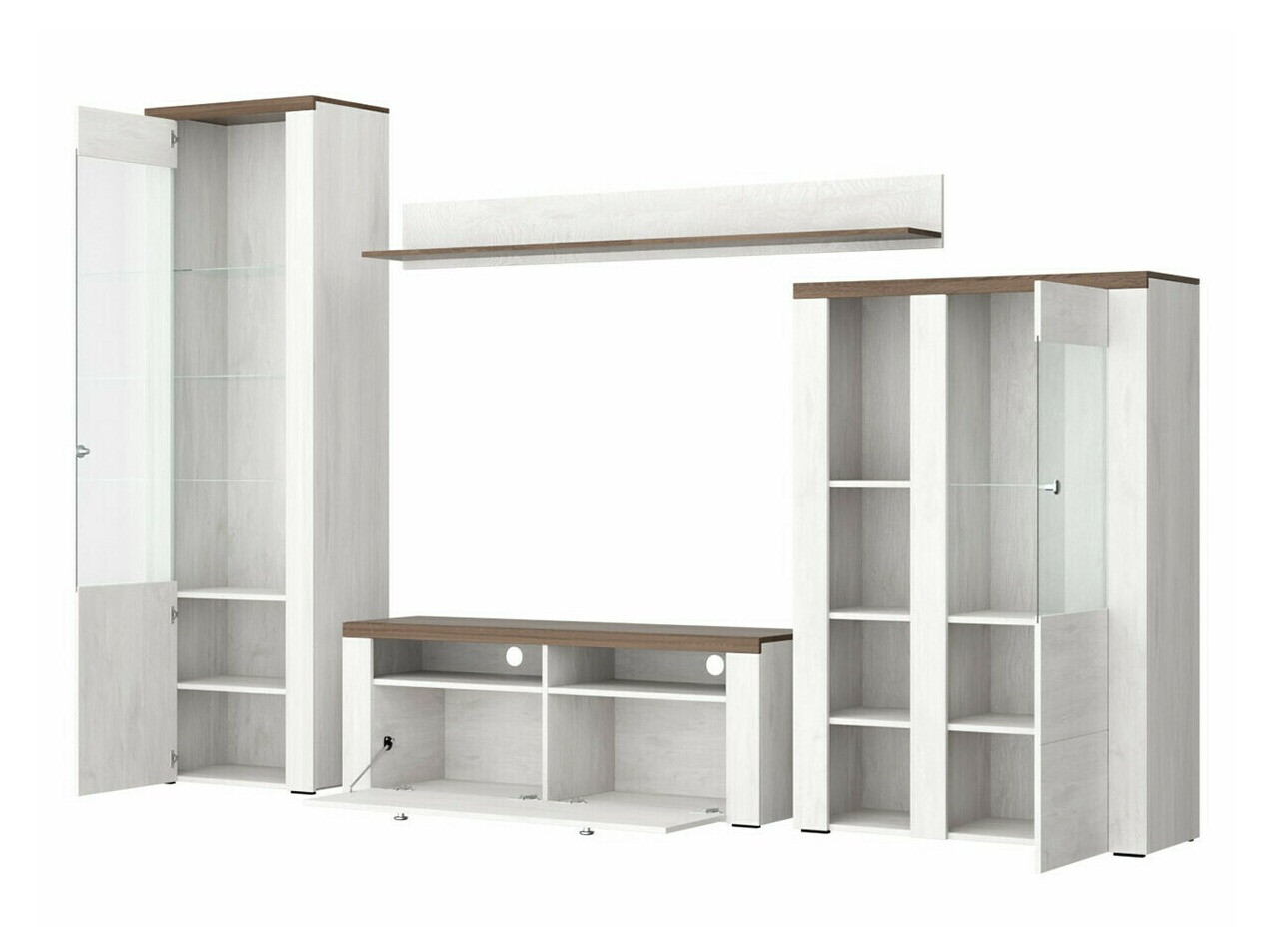 Stuemøbelsæt Salelbo 100 (Nød)