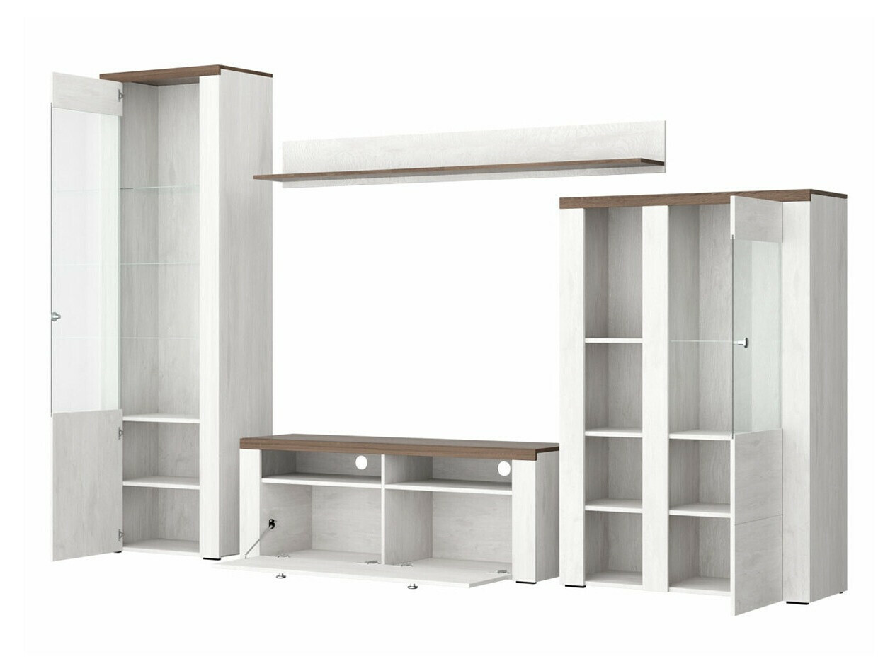 Stuemøbelsæt Salelbo 100 (Sibu-lærk + Trøffel egetræ)