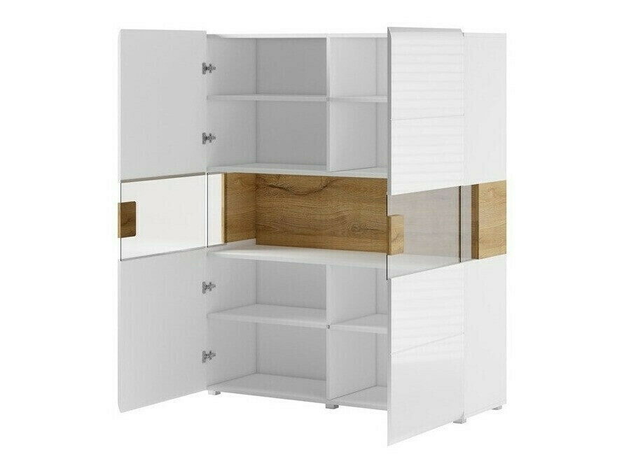 Stuemøblersæt Torsone 104 (Antracit + Gloss antracit + Grandson eg)