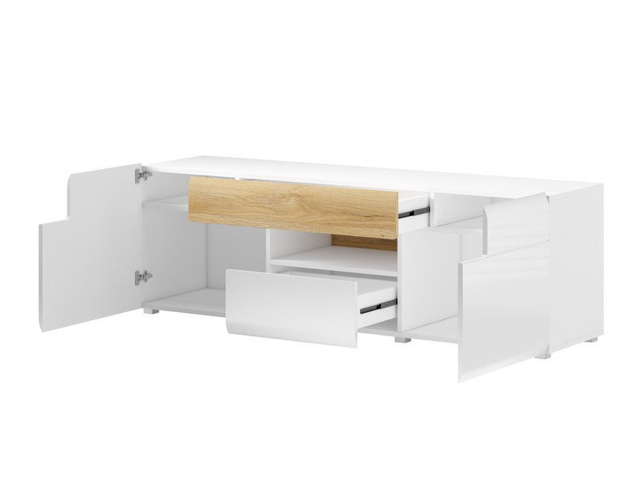 Stuemøblersæt Torsone 104 (Antracit + Gloss antracit + Grandson eg)