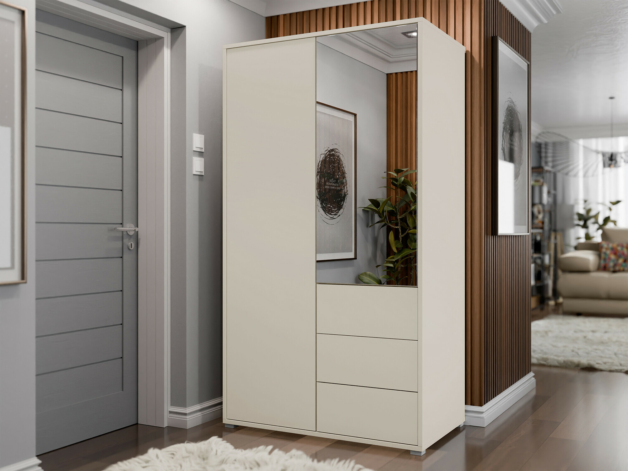 Garderobeskab Comfivo Tutela (Kashmir)