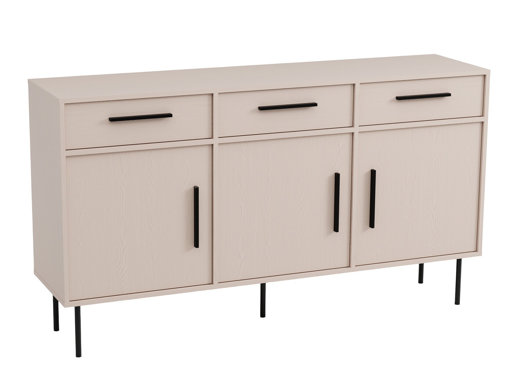 Kommode Mansfield 104 (Lysebrun)