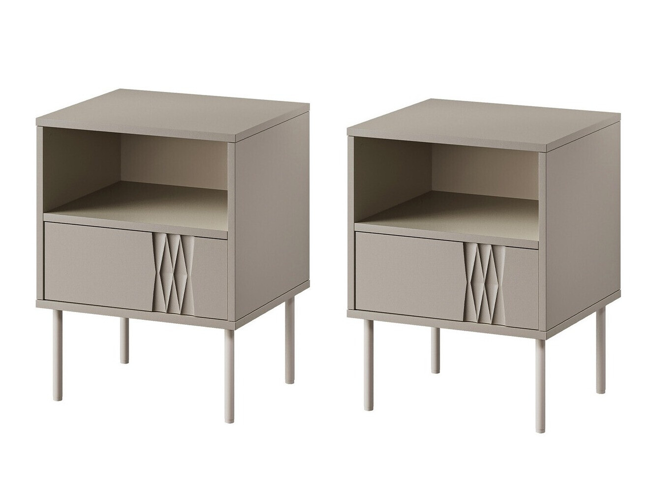 Sengebordsæt Tolete 106 (Beige)