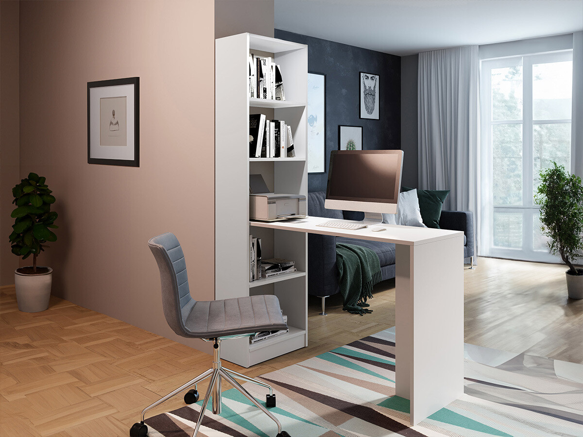 Skrivebord Dover 109 (Hvid)