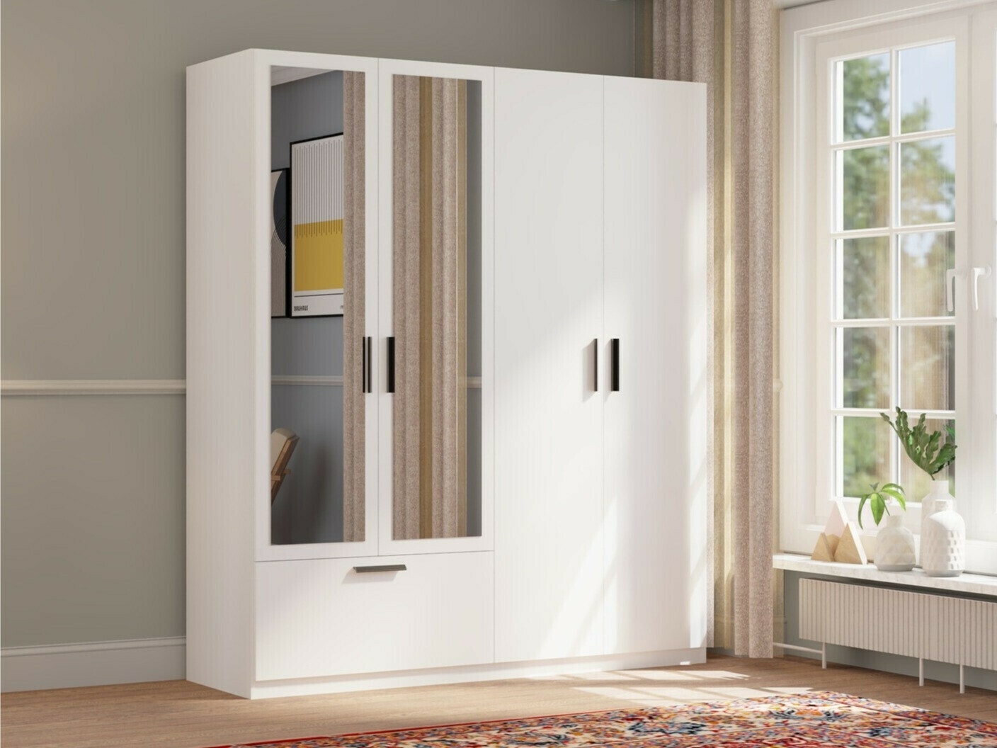 Garderobeskab Bristol 206