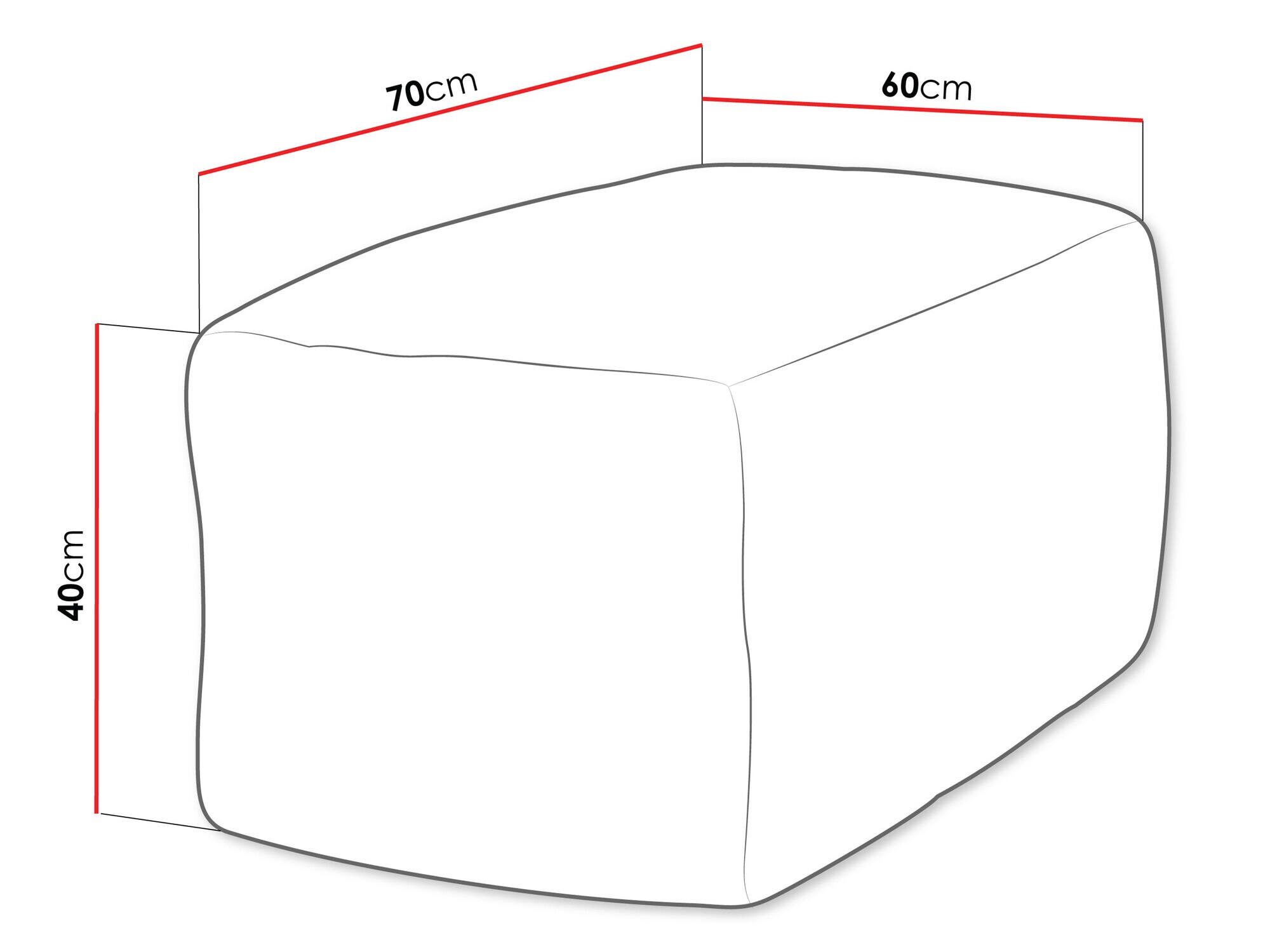 Sækkestol Rockford 103 (Poso 110)