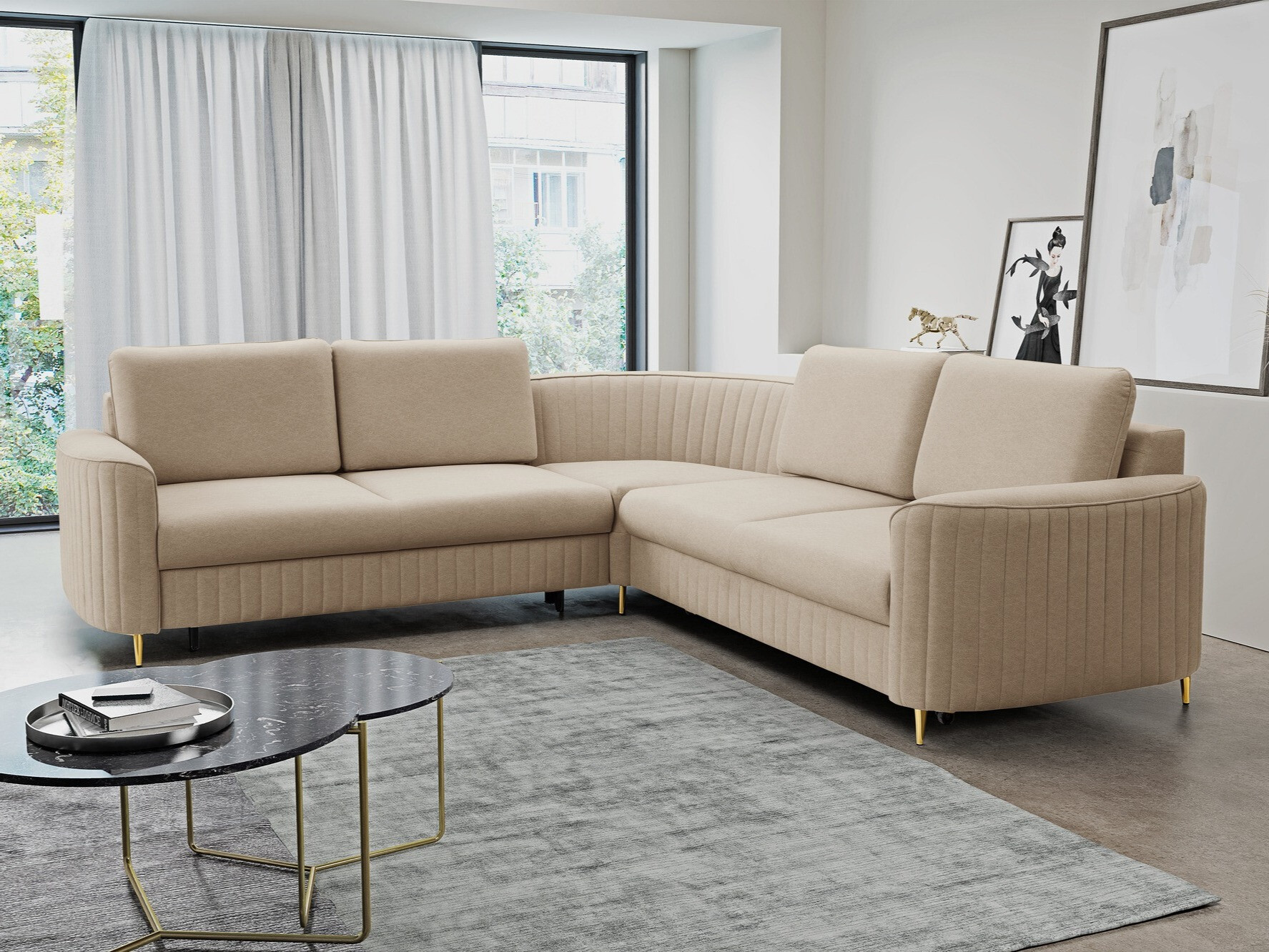 Hjørnesofa Kingston 157 (Castel 15)