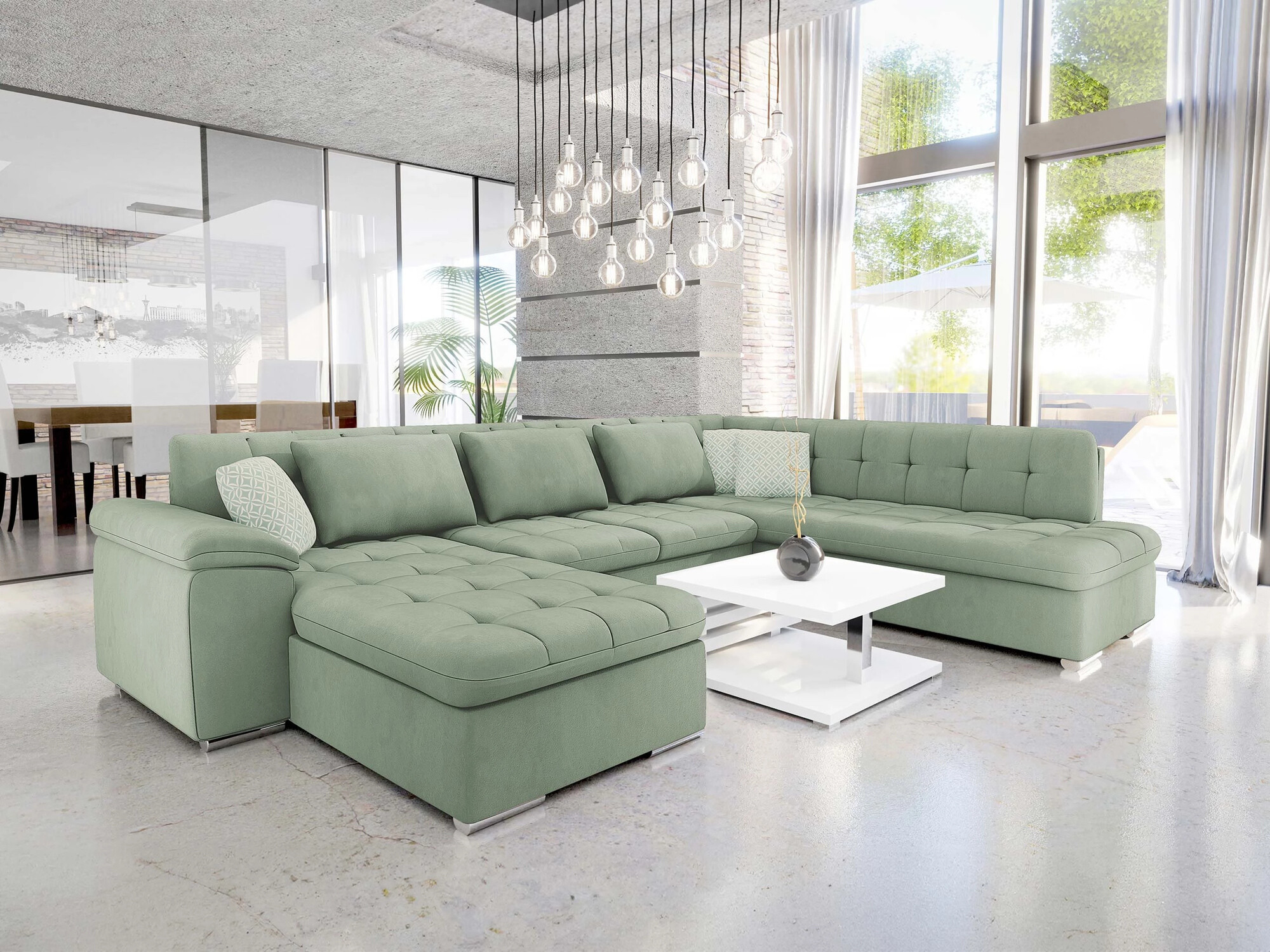 Hjørnesofa Comfivo Gemma (Venstre)