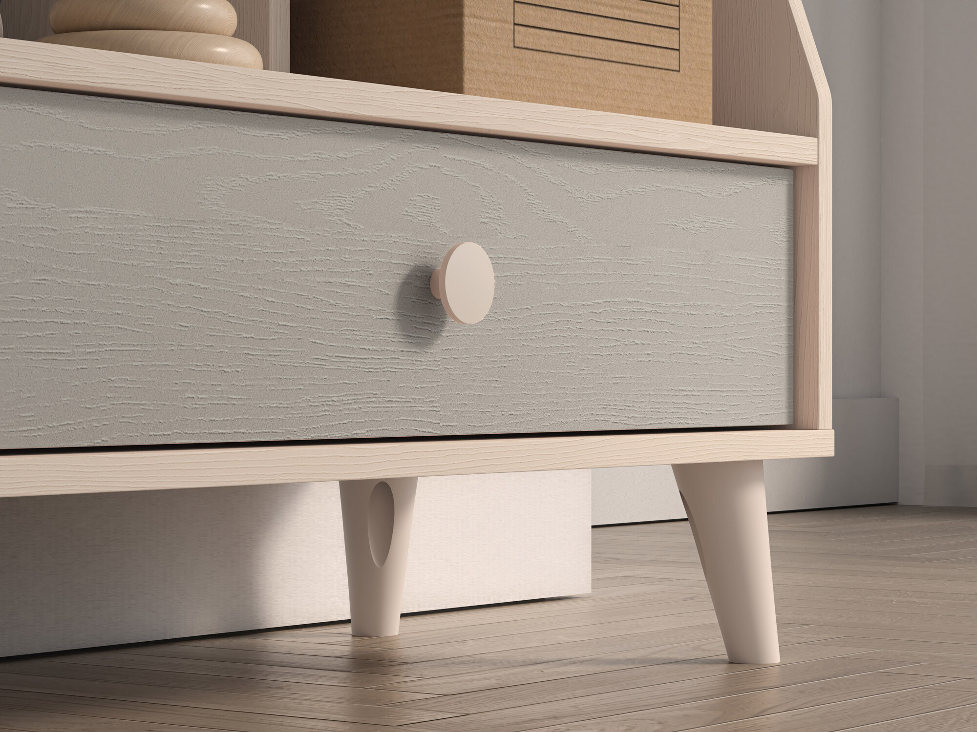 Reol Tortoli 107 (Grå)