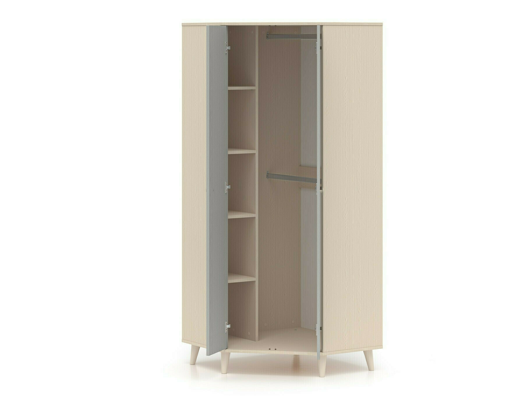 Børneværelsessæt Tortoli 113 (Grå)