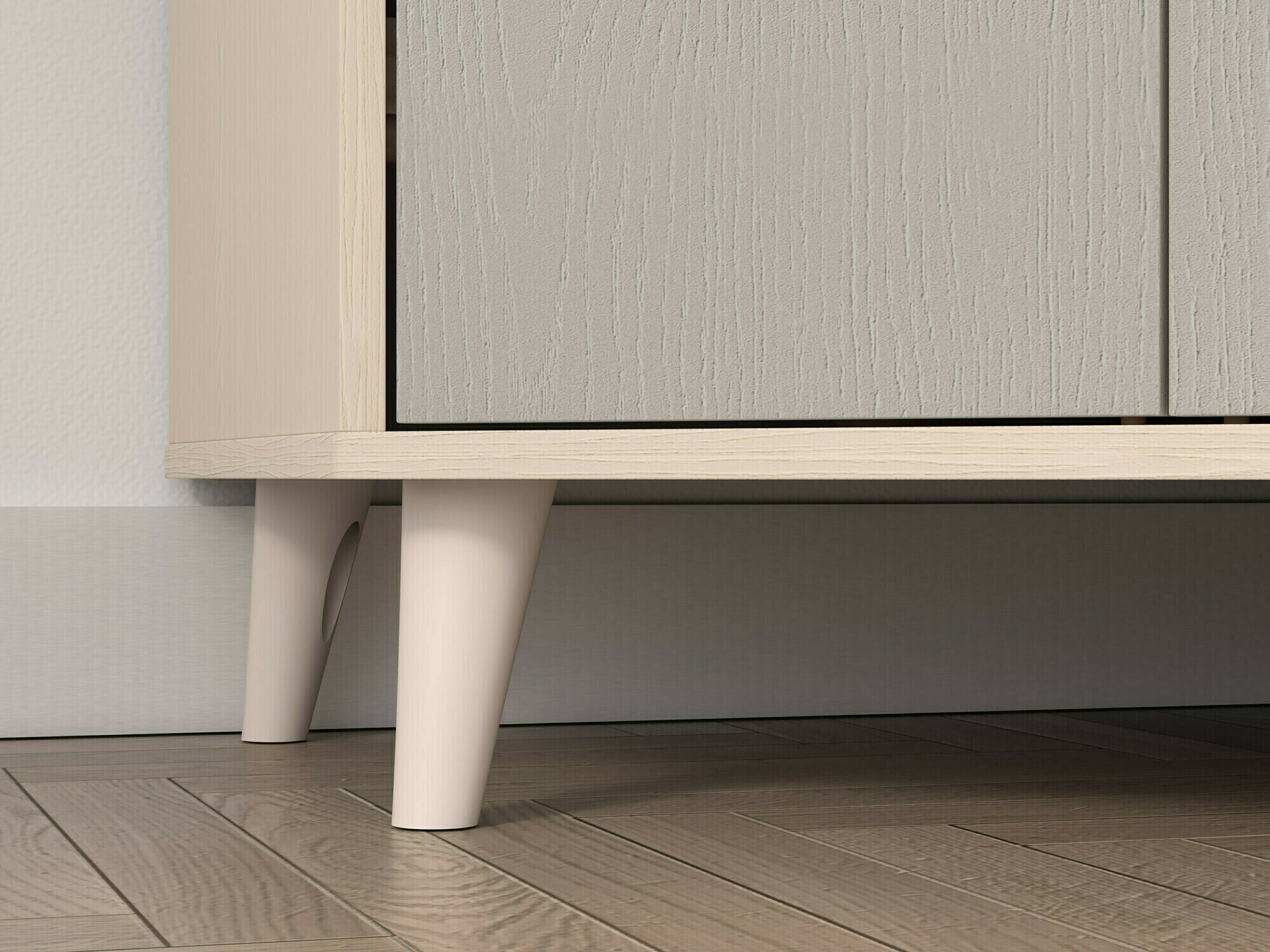 Børneværelsessæt Tortoli 113 (Grå)