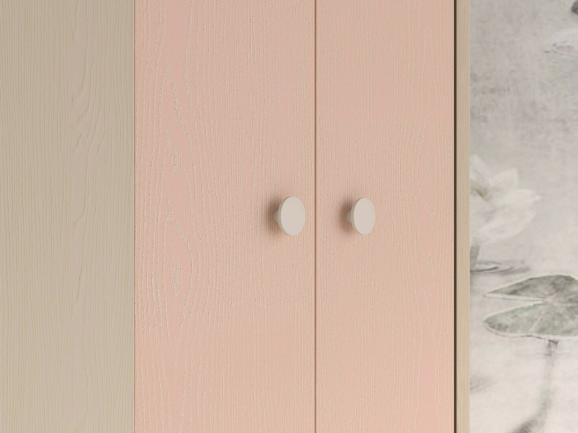 Børneværelsessæt Tortoli 113 (Lyserød)