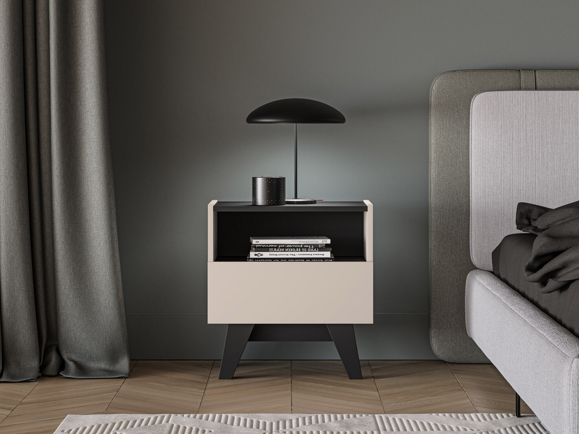 Sengebord Evateno 105