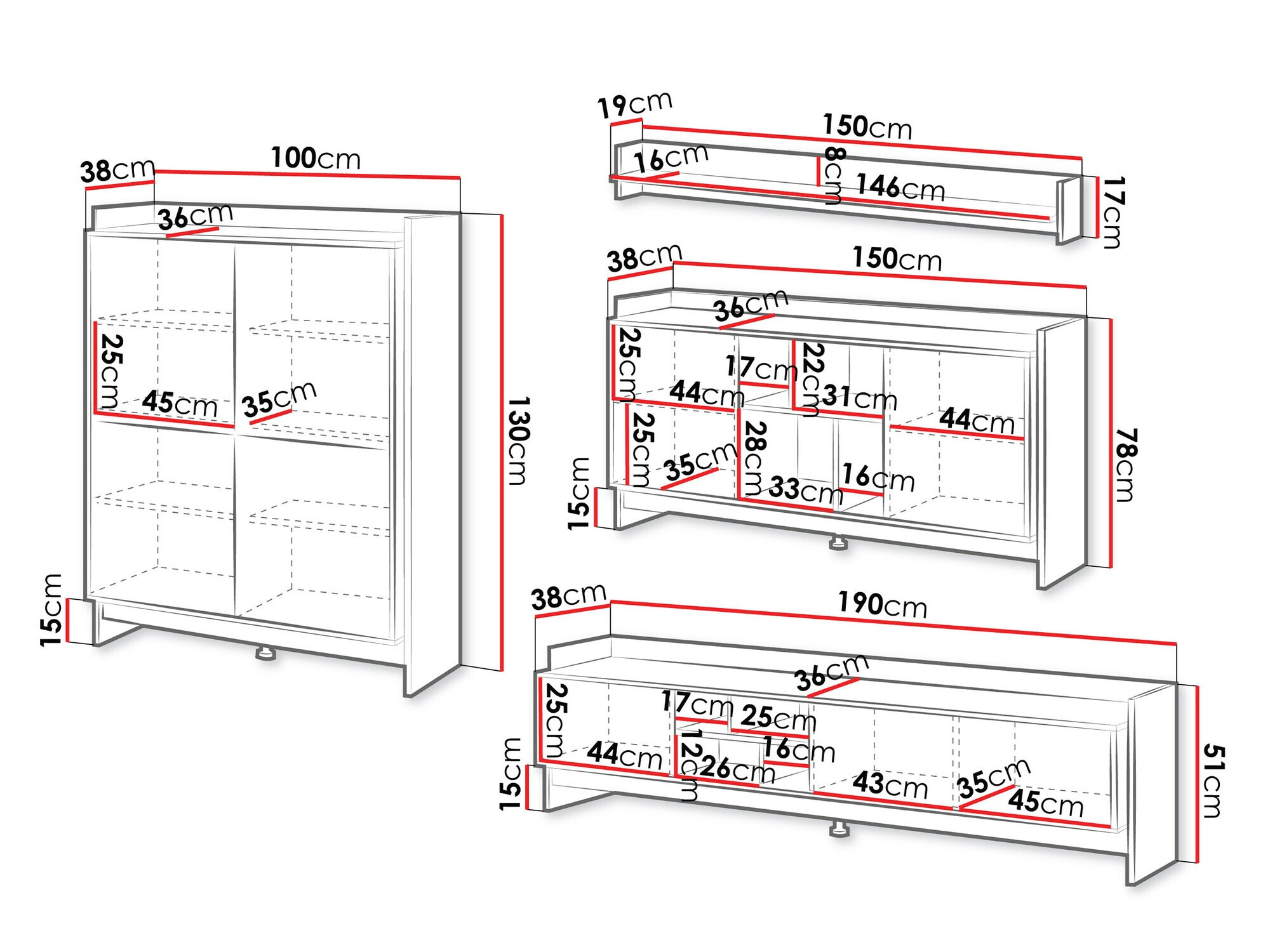 Stuemøbelsæt Mavnoli 108
