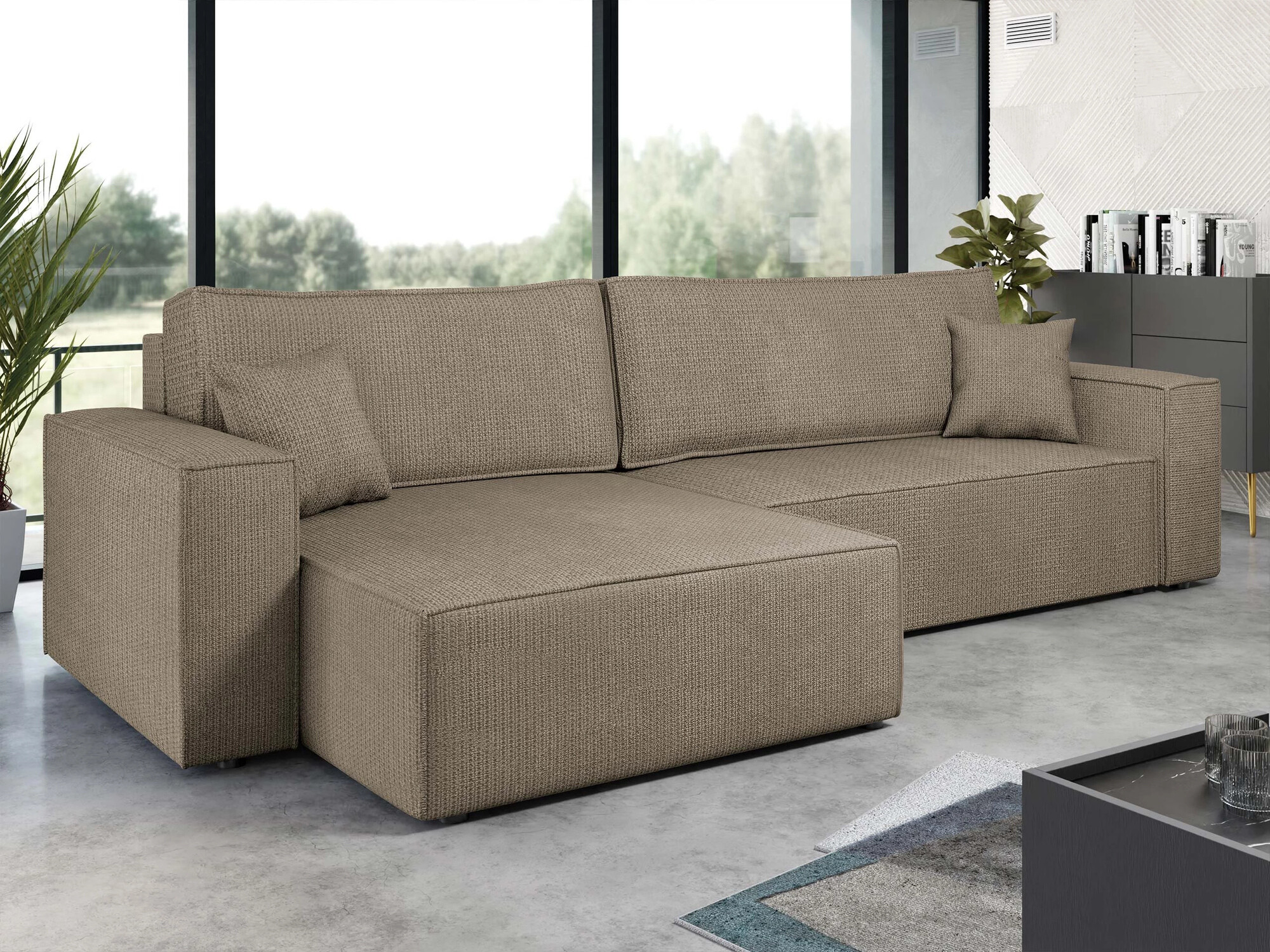 Hjørnesofa Shelton 107 (Lima 80)