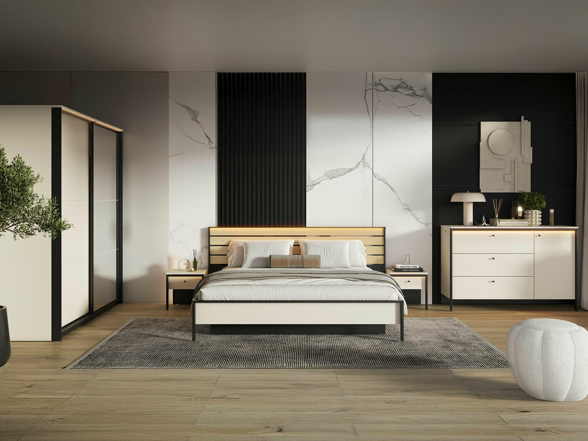 Soveværelsessæt Virmoro 106