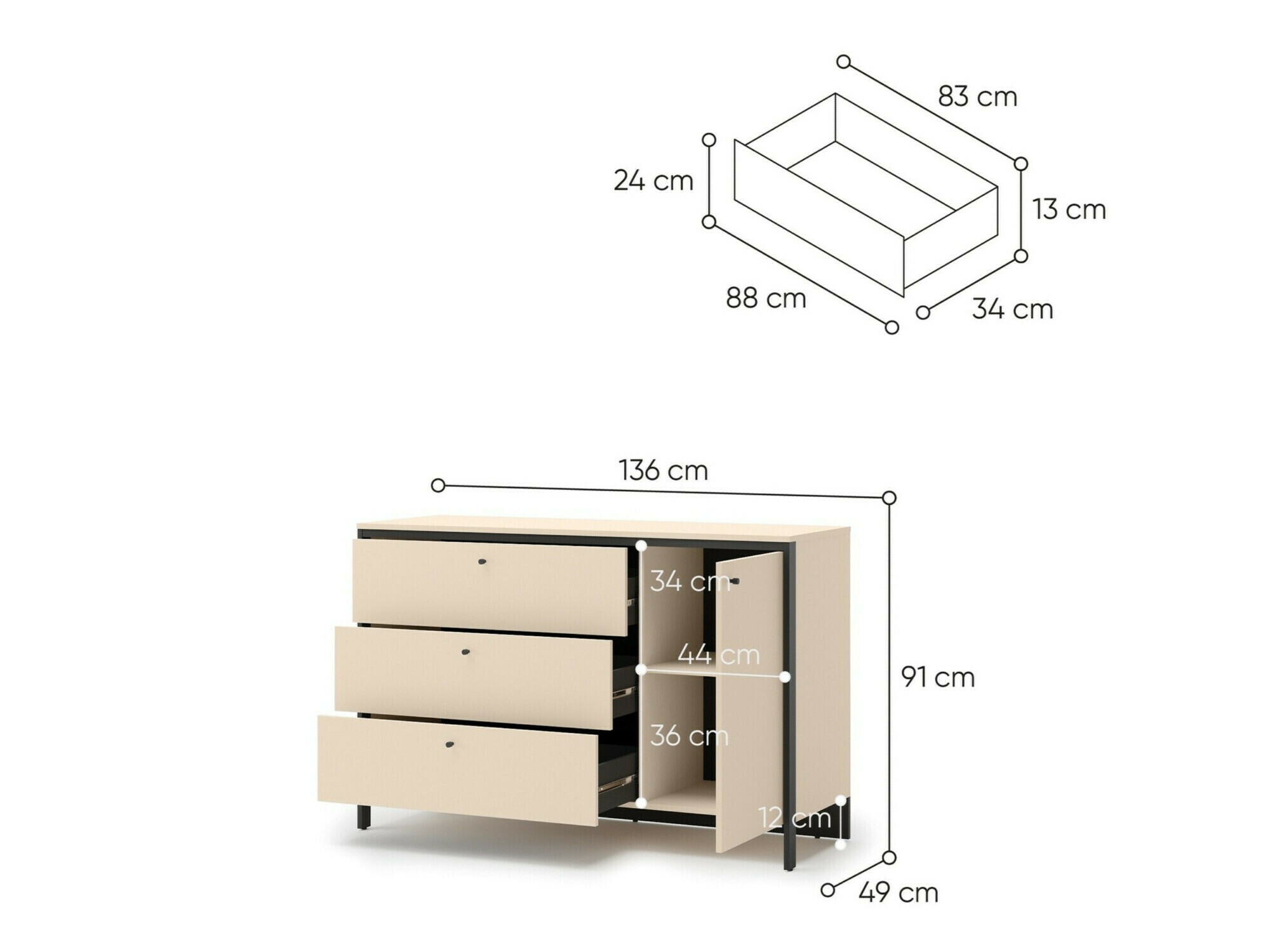 Soveværelsessæt Virmoro 106