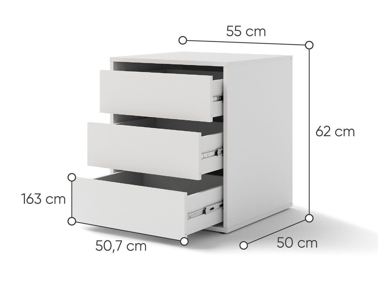 Skuffesektion Fresno 139