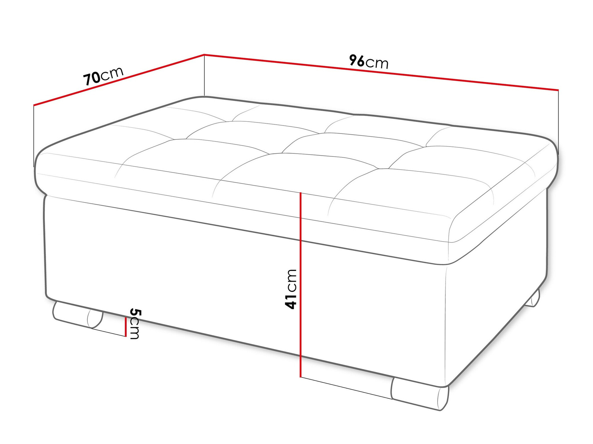 Polstret bænk Comfivo 118 (Clara 215.03)