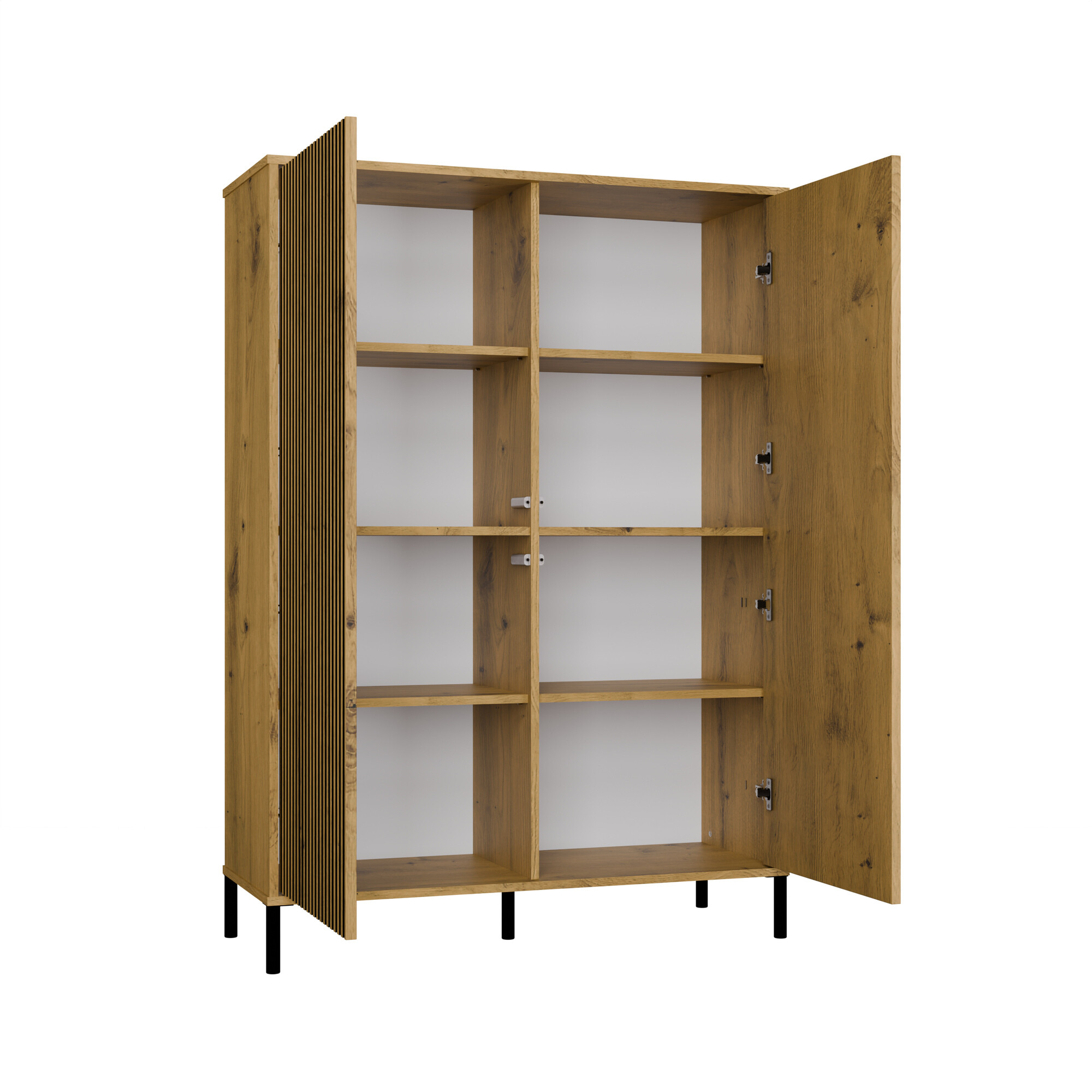 Stuemøbelsæt Orlsone 105 (Artisan eg + Sort)