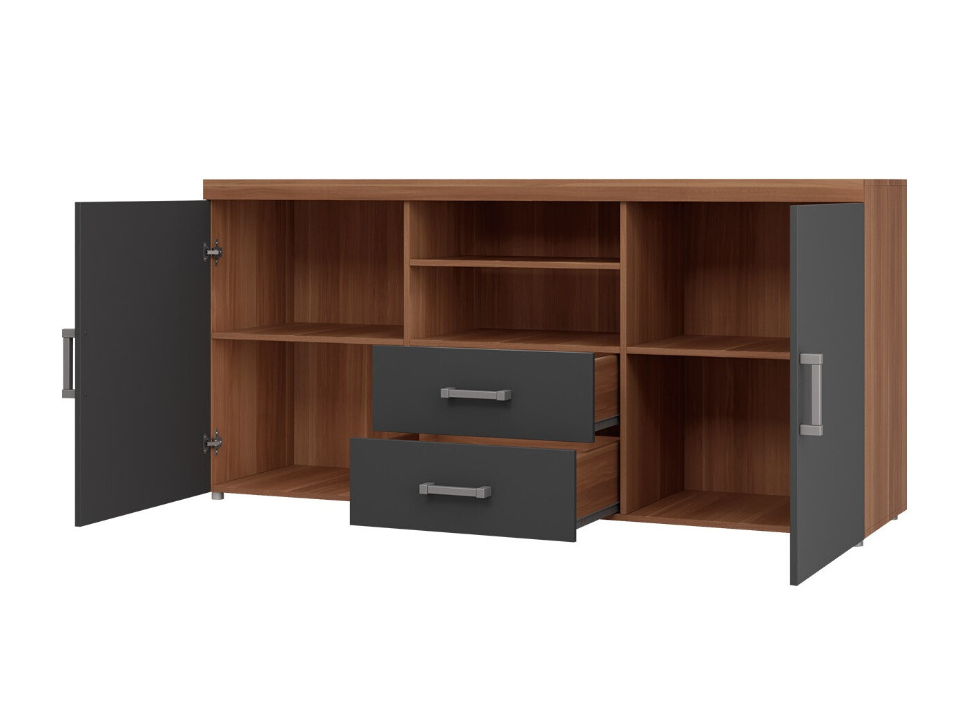 Stuemøbelsæt Cormiru 109 (Blomme + grafit)