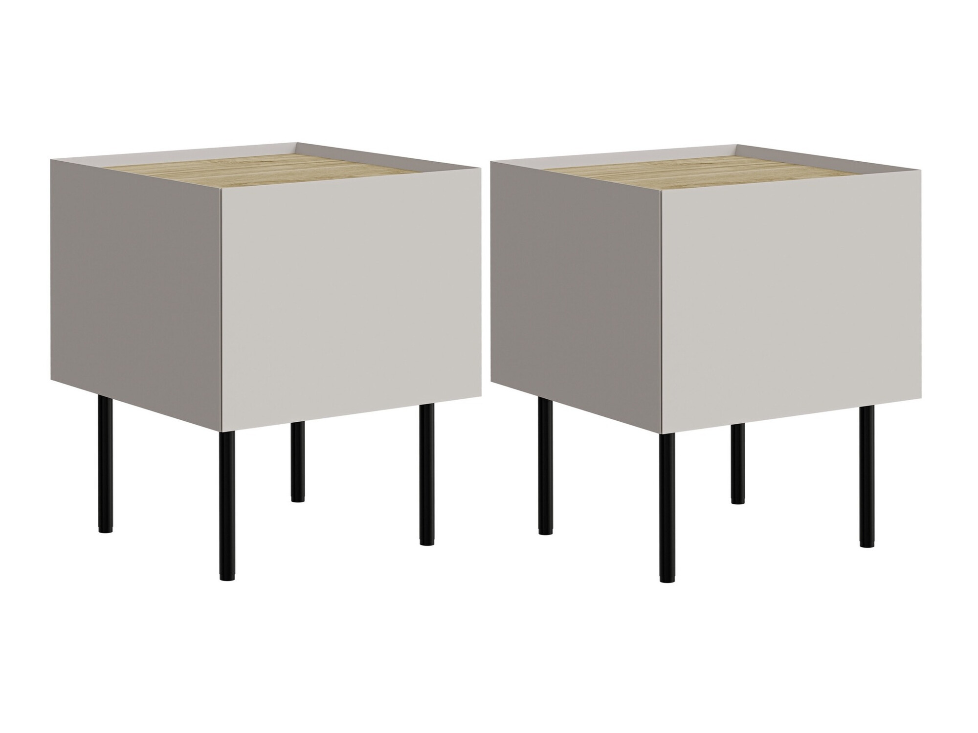 Natbordssæt Melbela 108 (Kashmir + Egetræ)