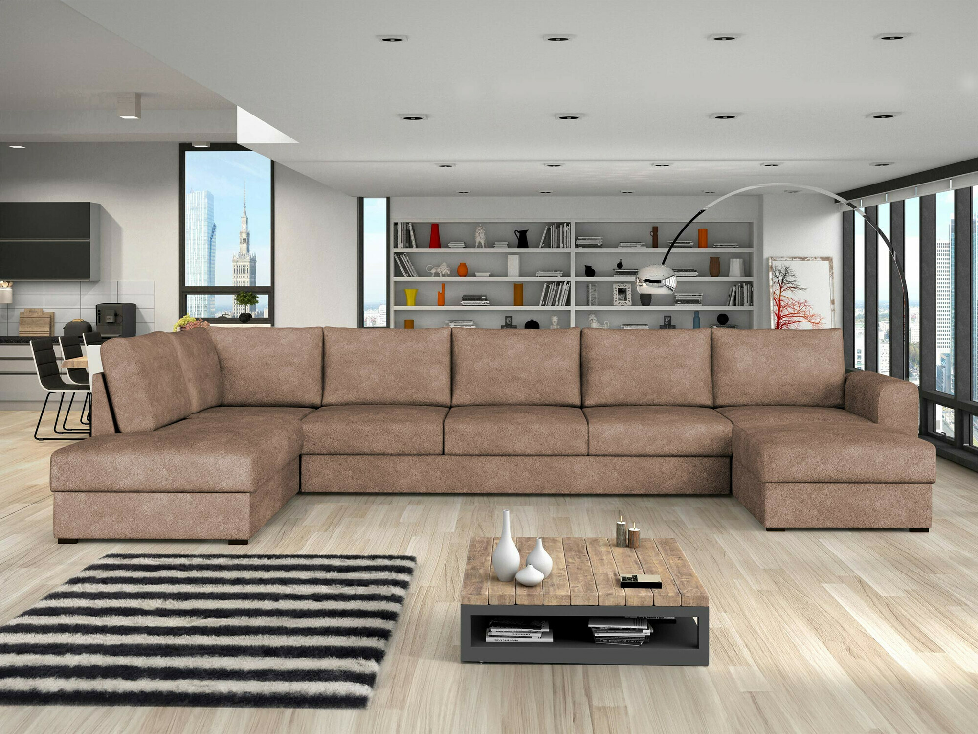 Hjørnesofa Comfivo 191 (Coral 45)