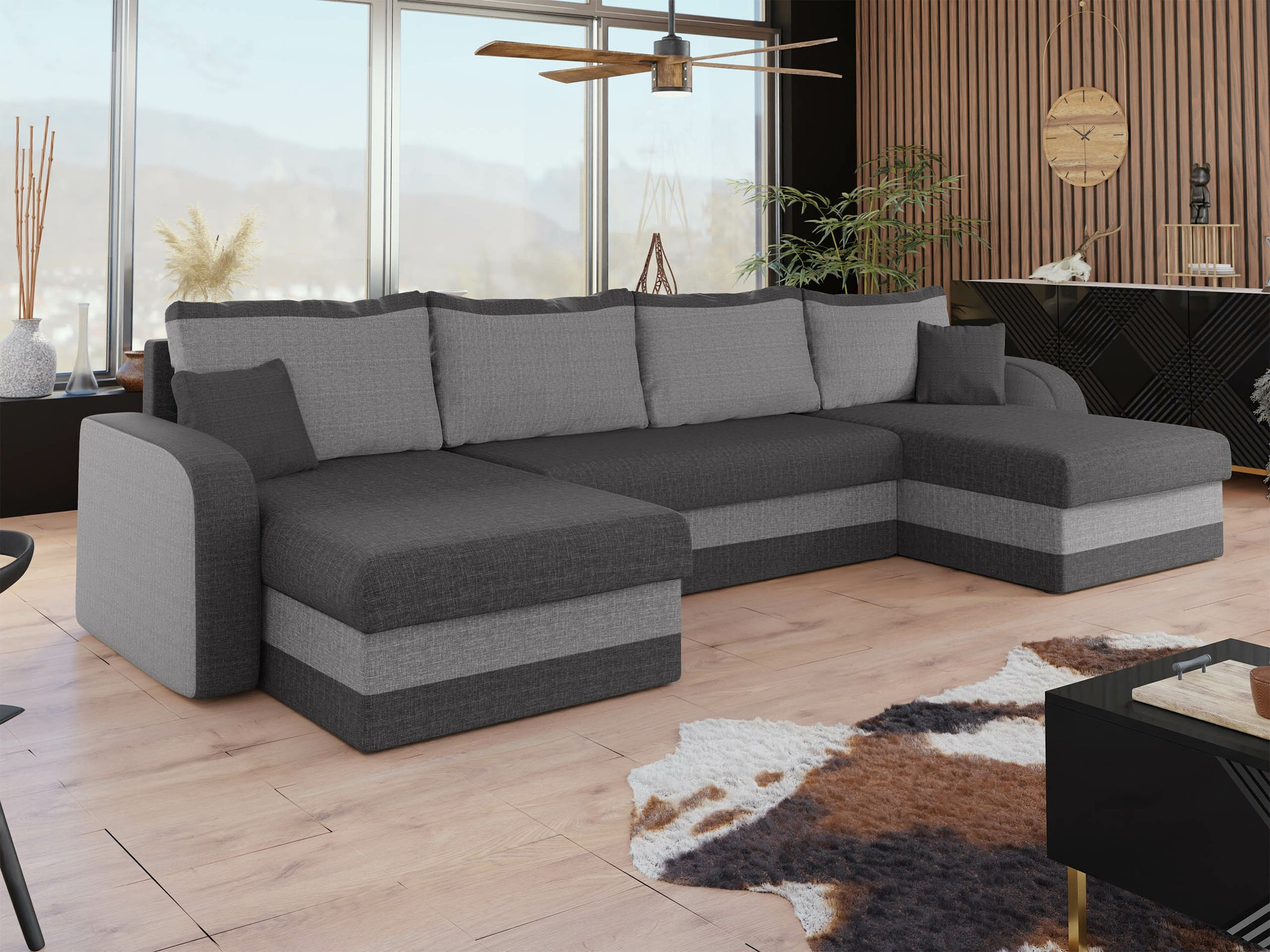 Hjørnesofa Comfivo 297 (Lux 06 + Lux 05)