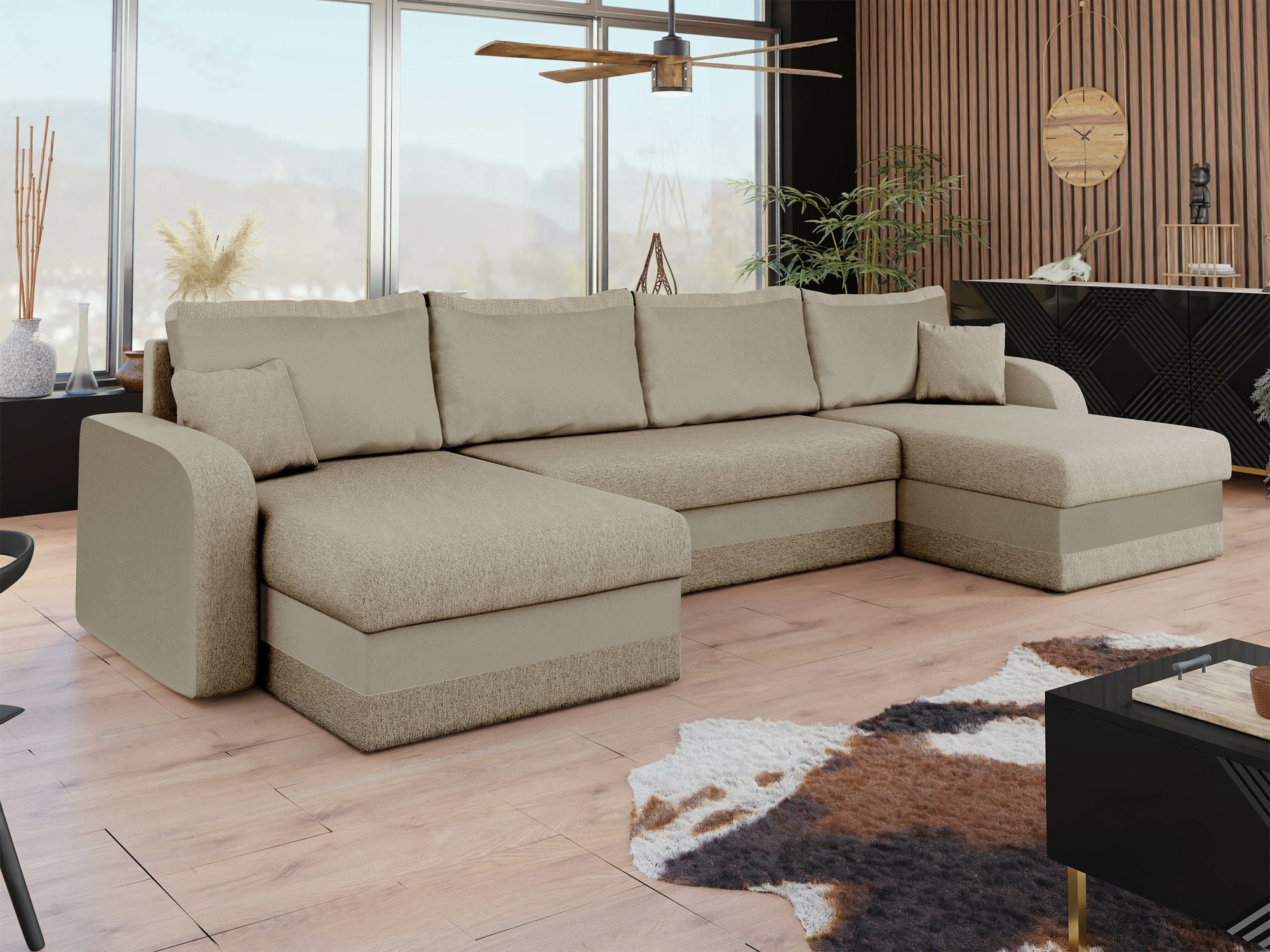 Hjørnesofa Comfivo 297 (Tatum 272 + Uttario Velvet 2979)