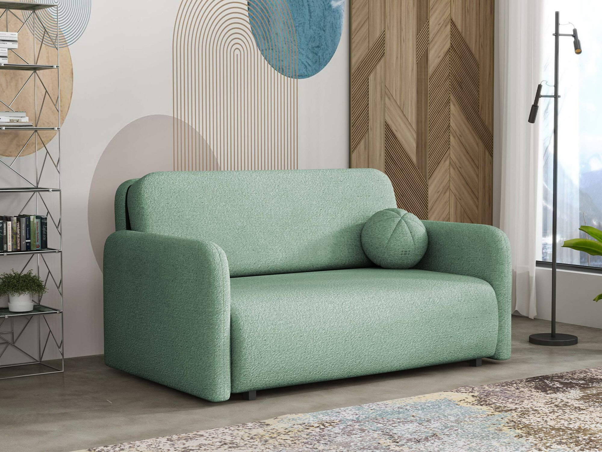 Sovesofa Poetal III (Coral 55)