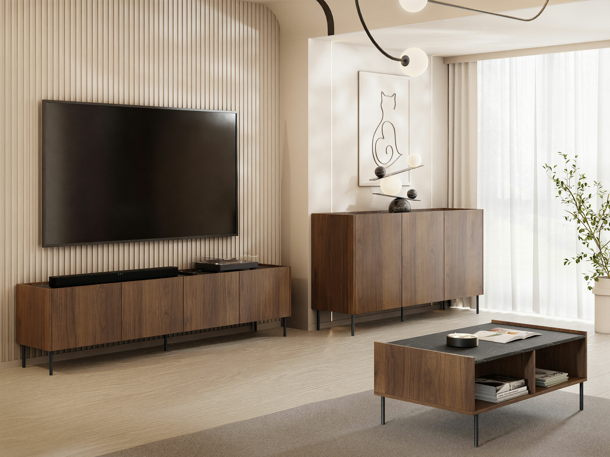 TV-bord Comfivo Belviro I