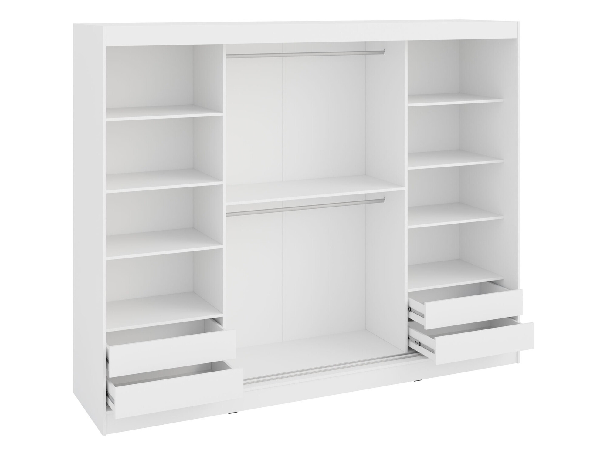 Garderobeskab Comfivo Opus (Sort)