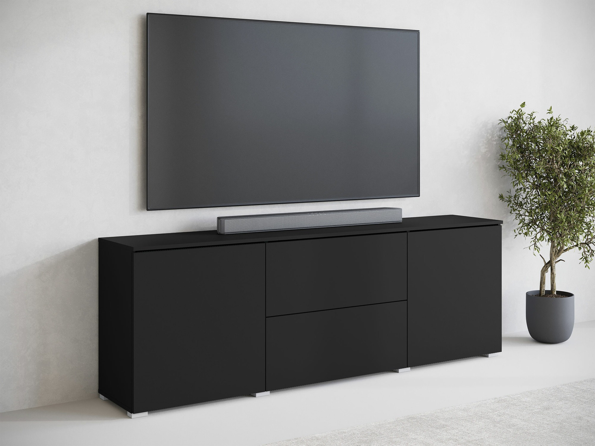 TV-bord Mirfivo 104 (Grafit)