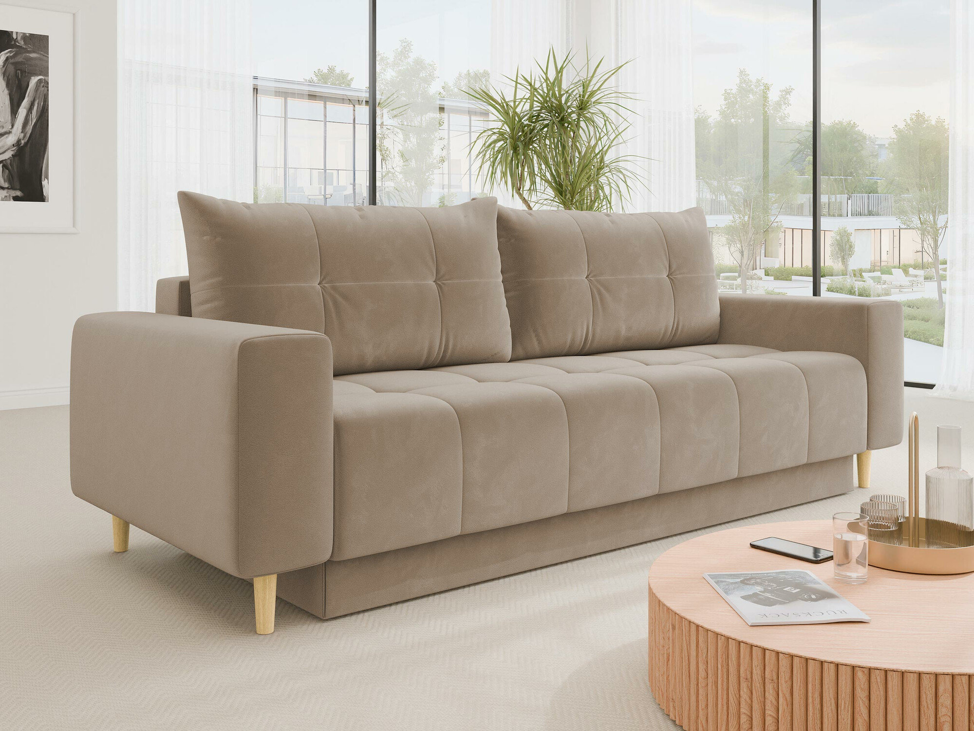 Sovesofa Delaware 104 (Bluvel 28)