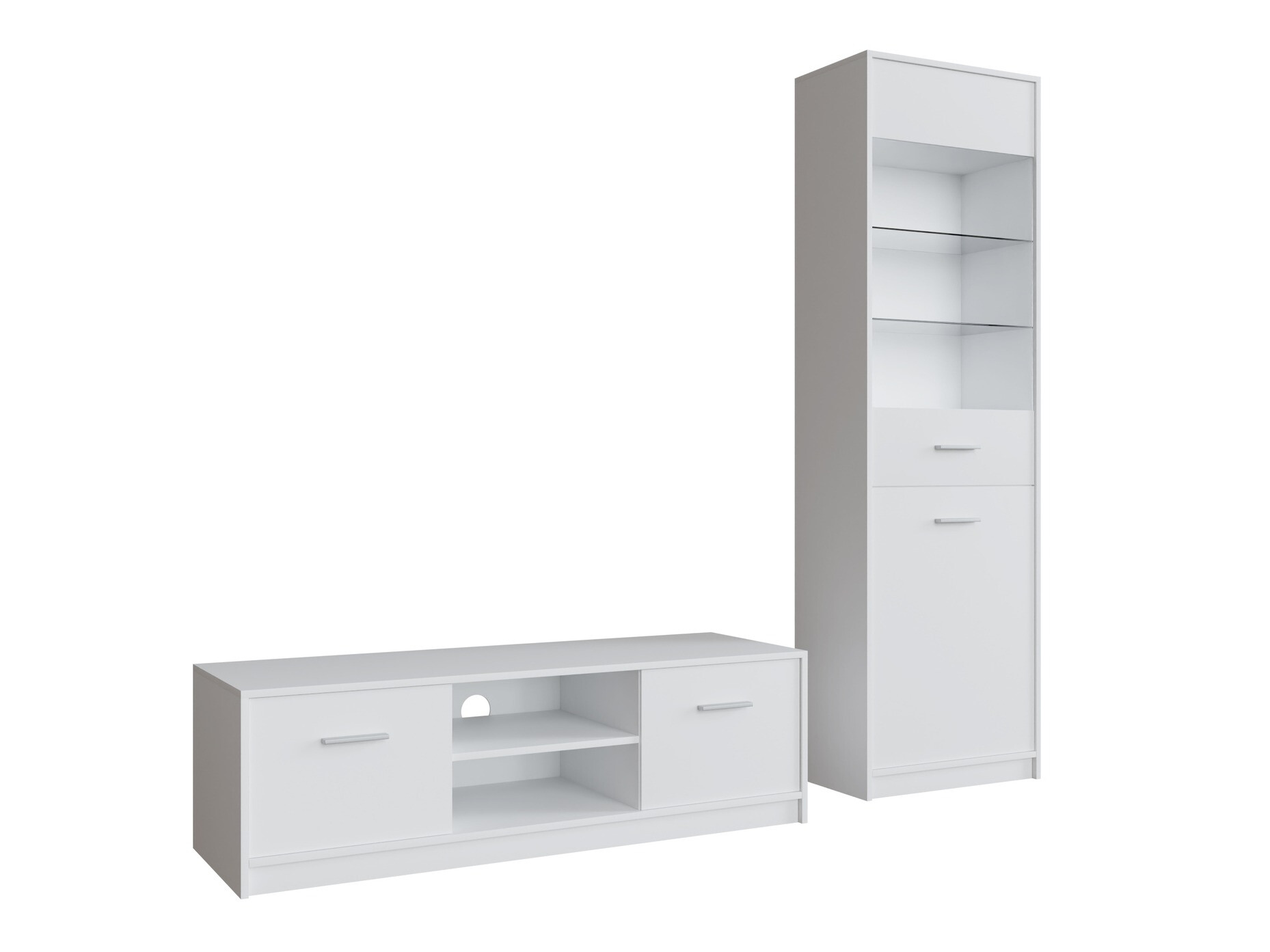 Stuemøbelsæt Novsore 161 (Hvid)