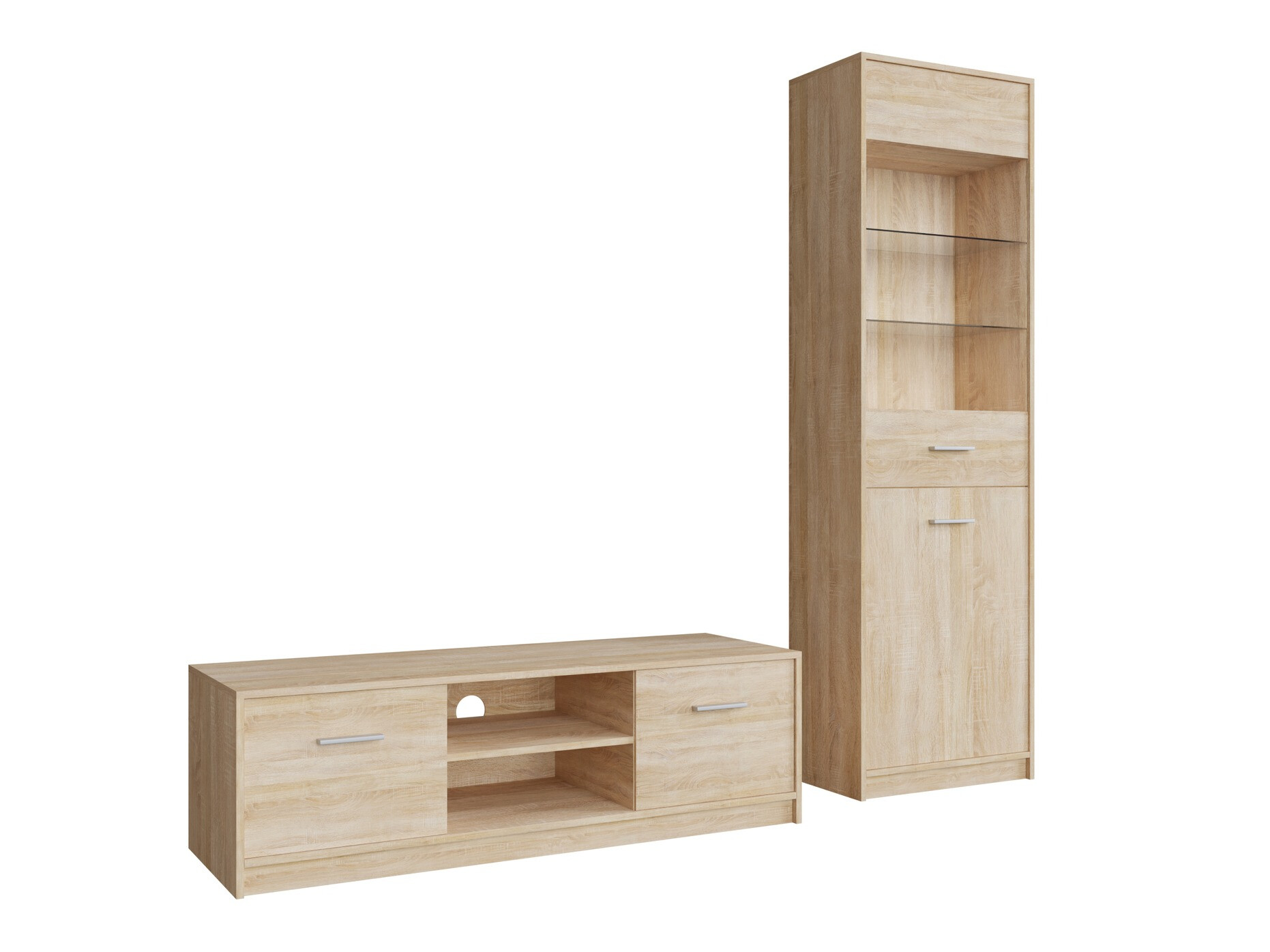 Stuemøbelsæt Novsore 161 (Sonoma eg)