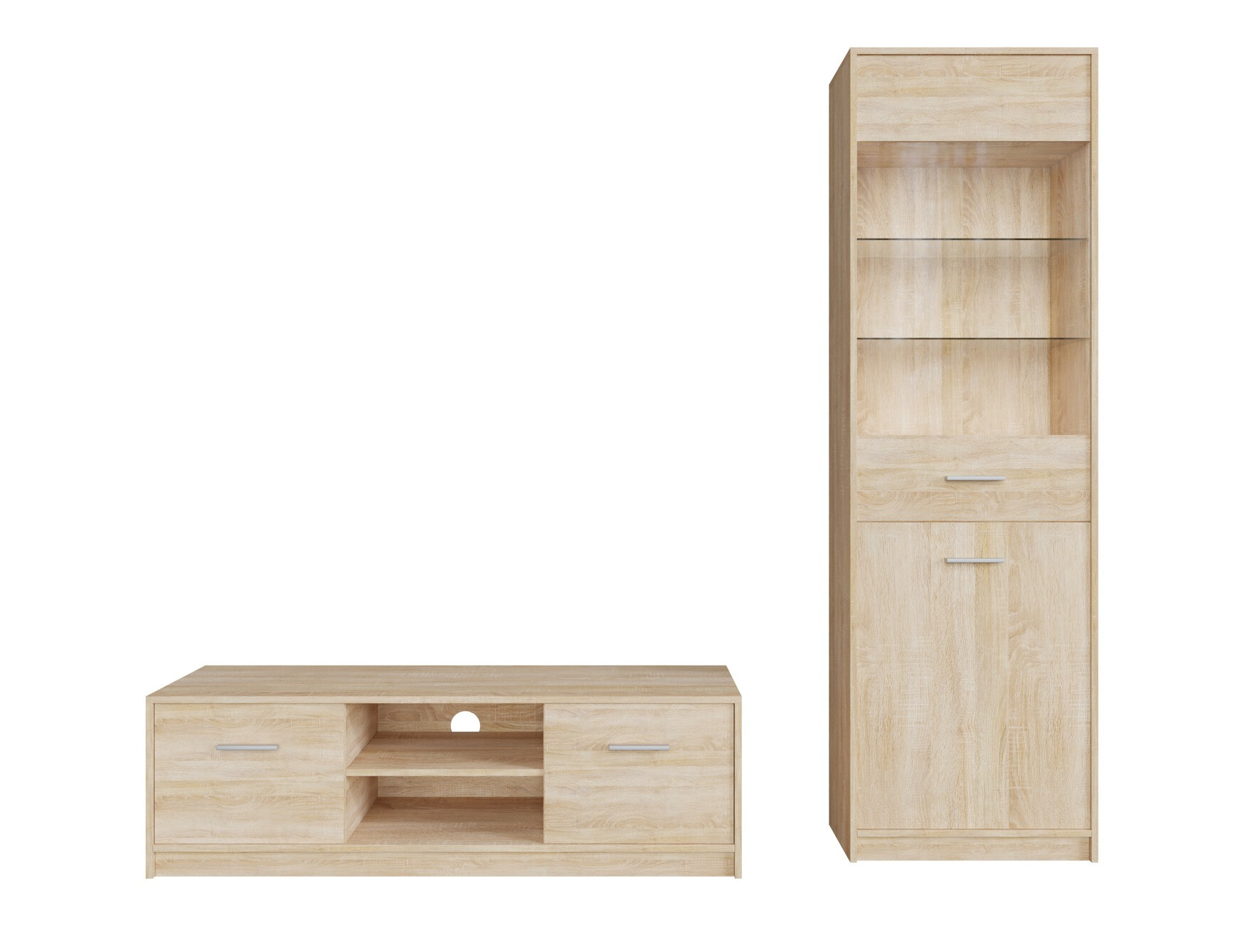 Stuemøbelsæt Novsore 161 (Sonoma eg)